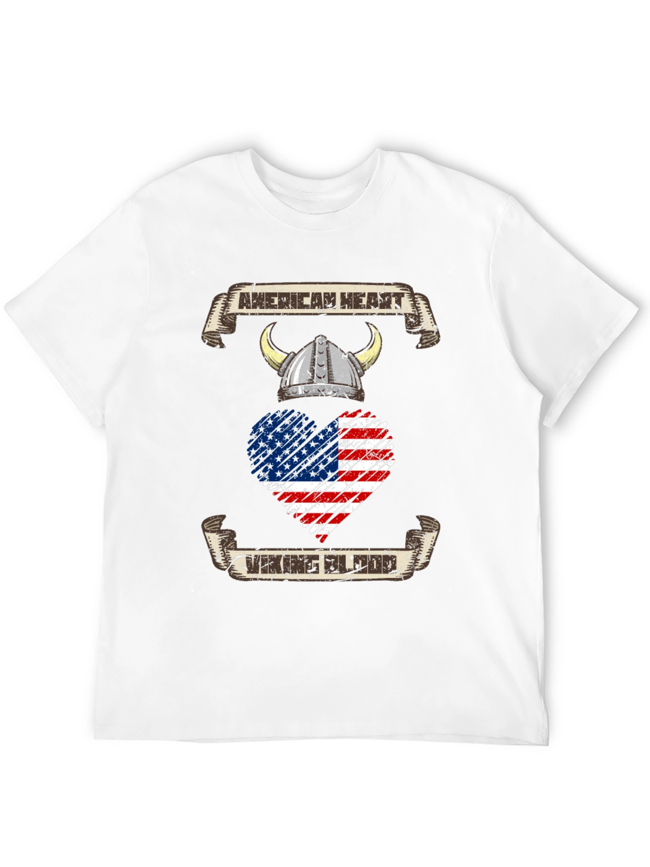 American Heart Viking Blood T-Shirt