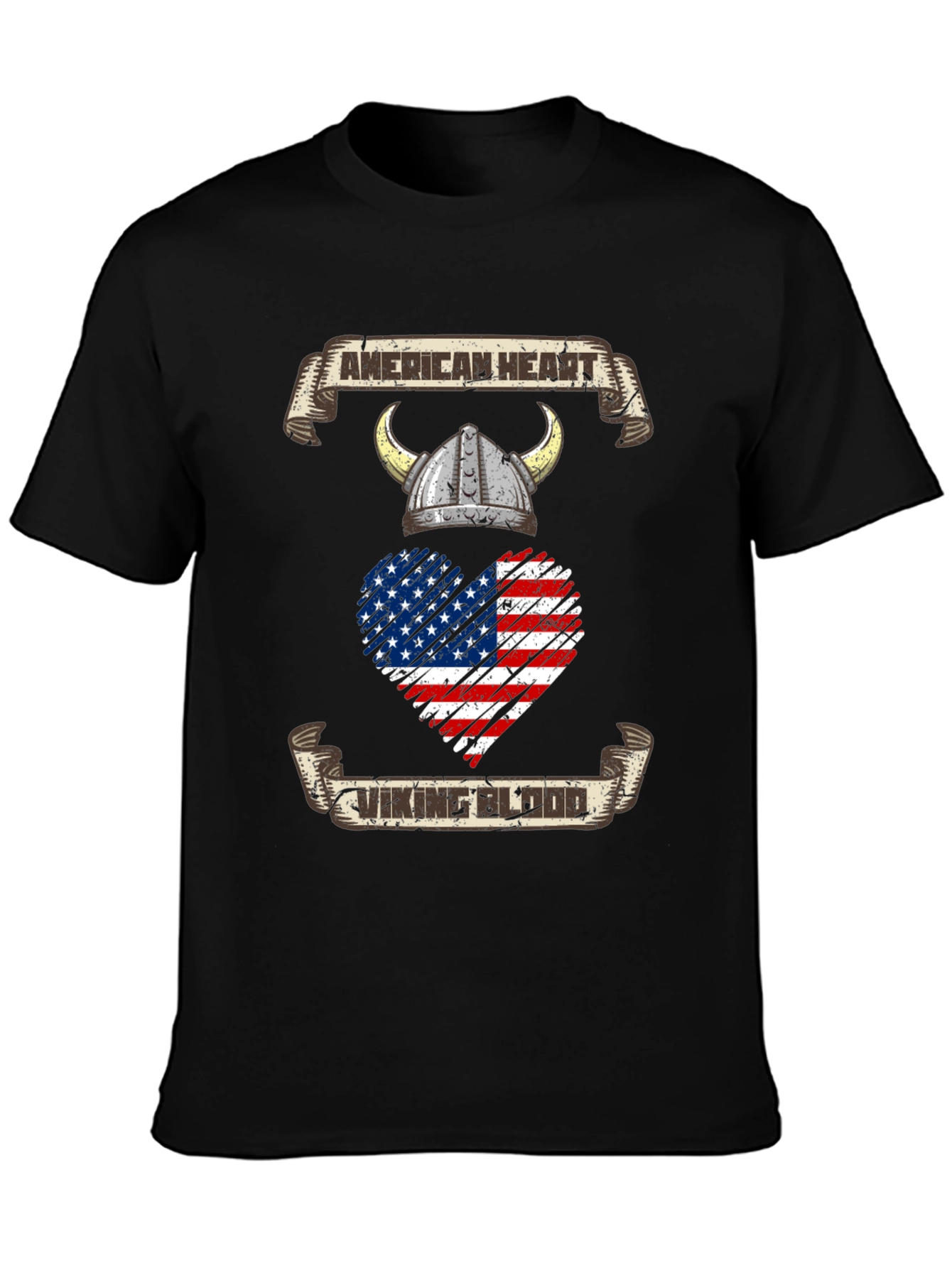 American Heart Viking Blood T-Shirt