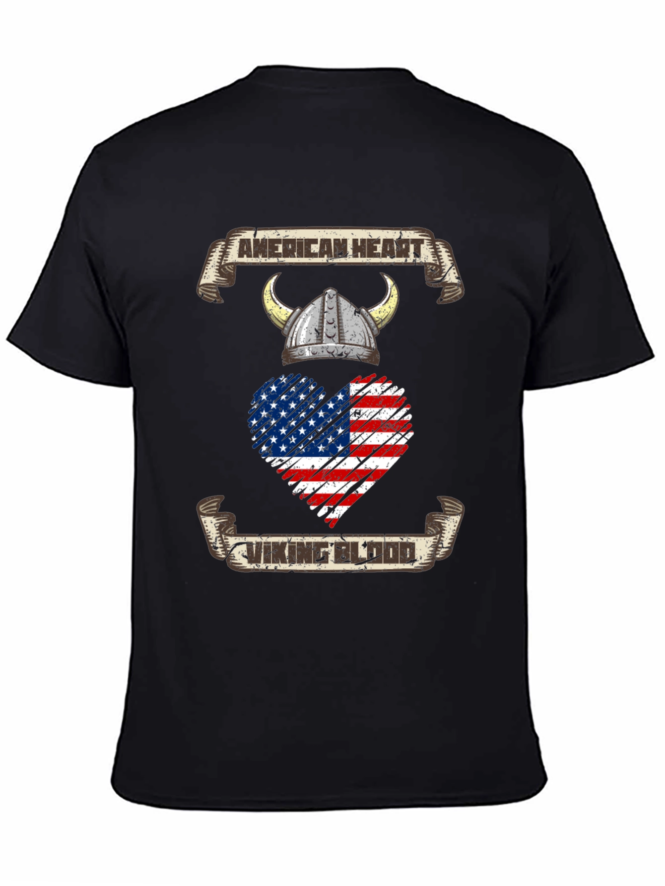 American Heart Viking Blood T-Shirt
