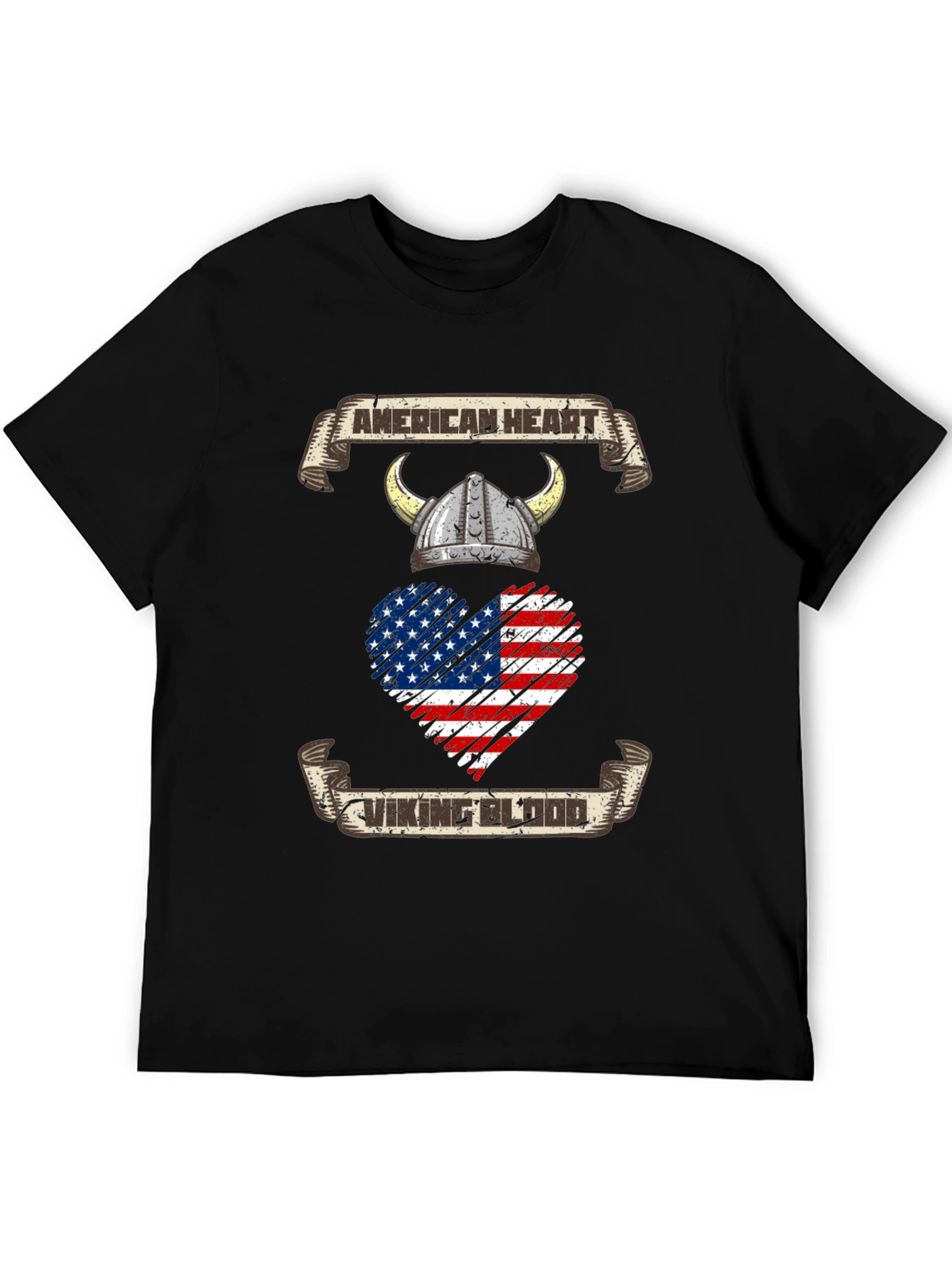 American Heart Viking Blood T-Shirt