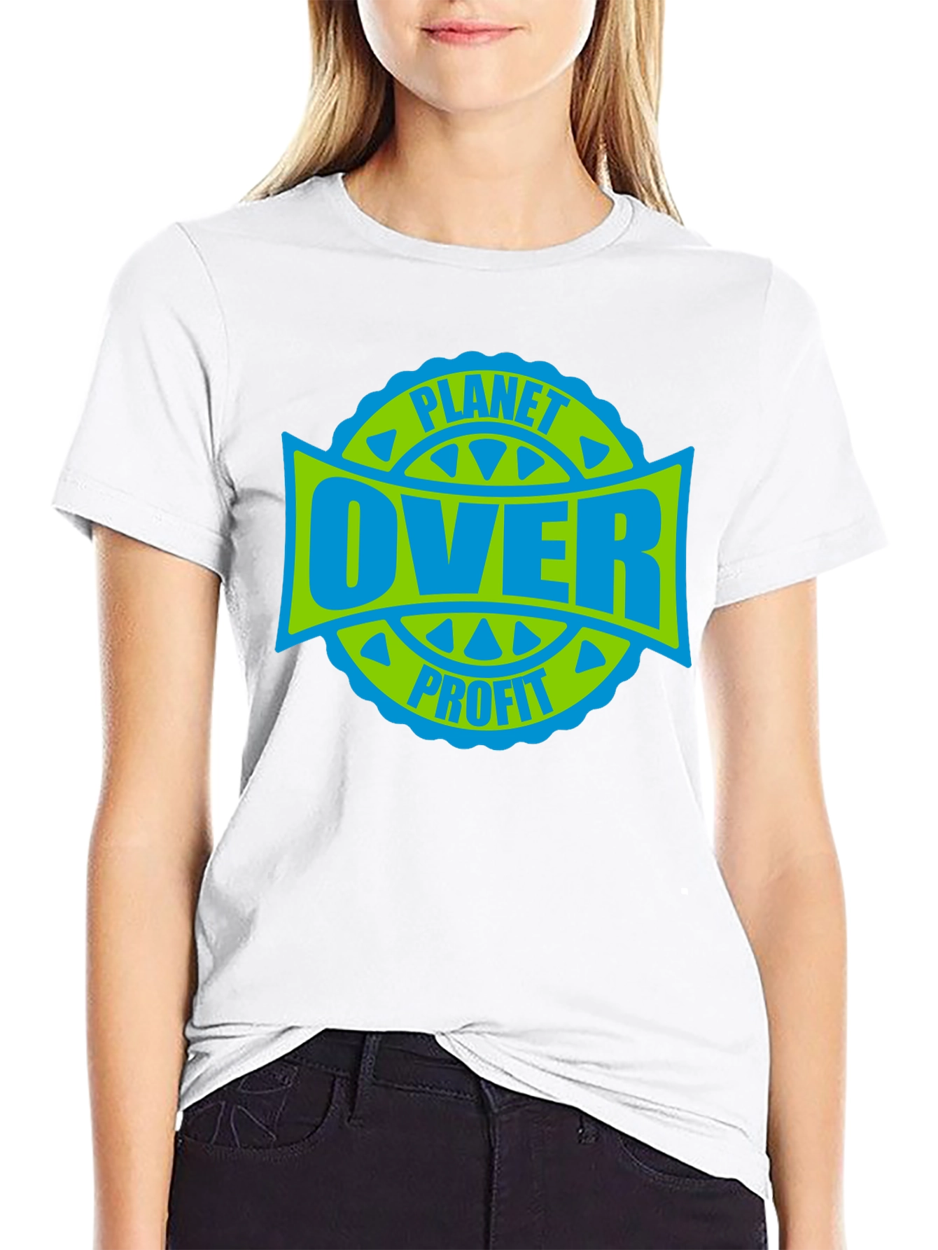 Planet Over Profit Graphic T-Shirt