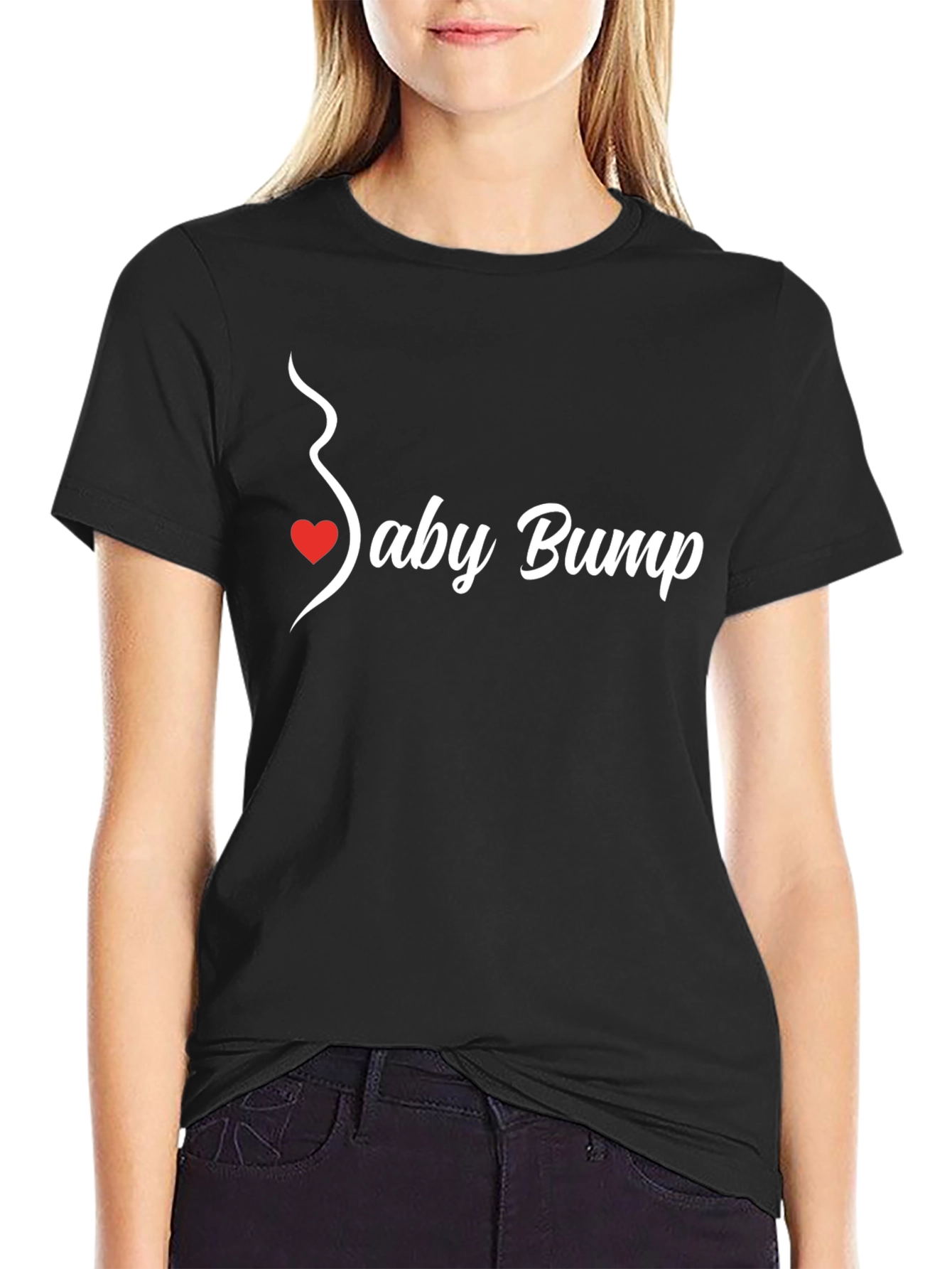Baby Bump T-Shirt - Pregnancy Announcement Tee