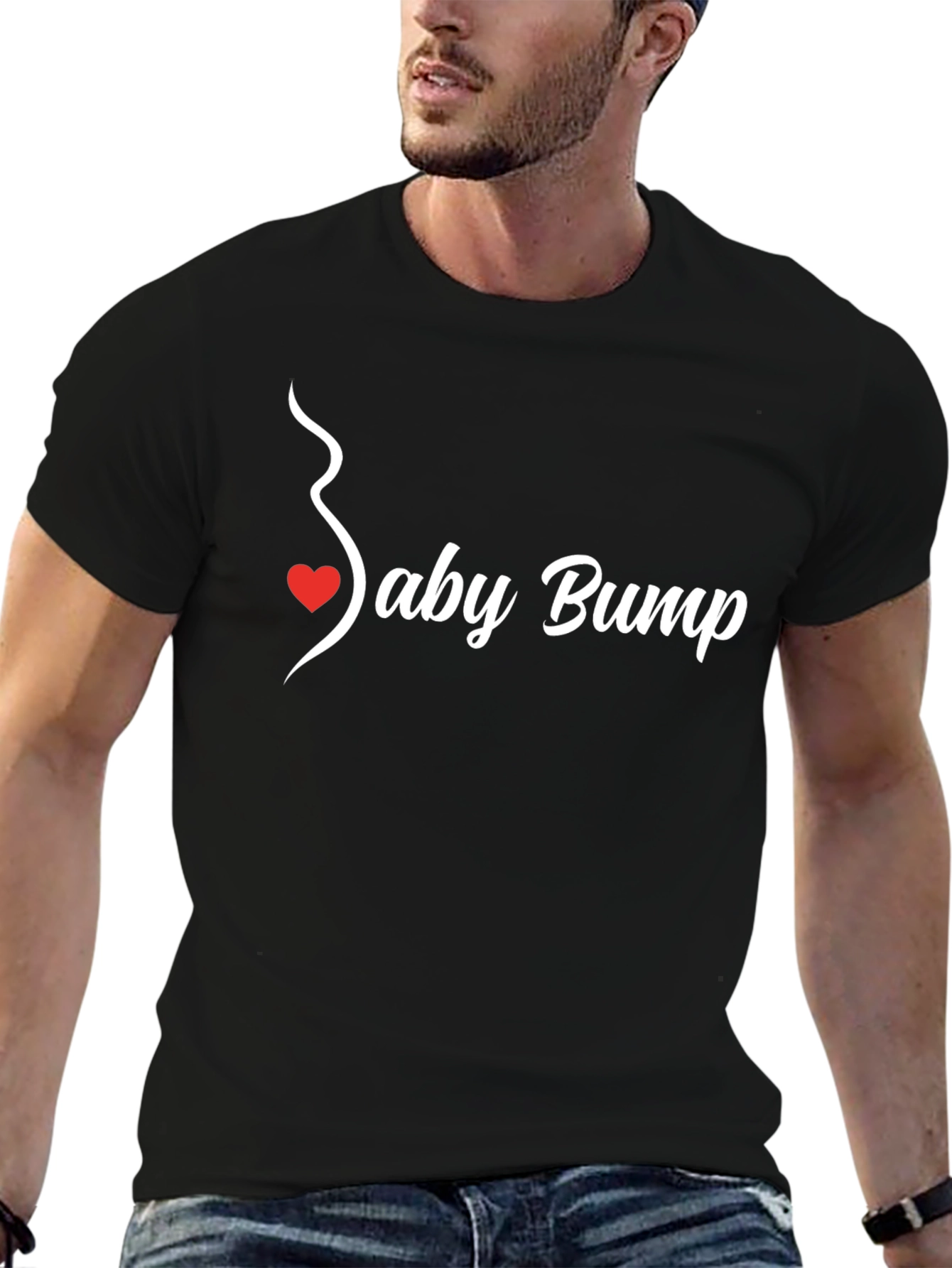 Baby Bump T-Shirt - Pregnancy Announcement Tee