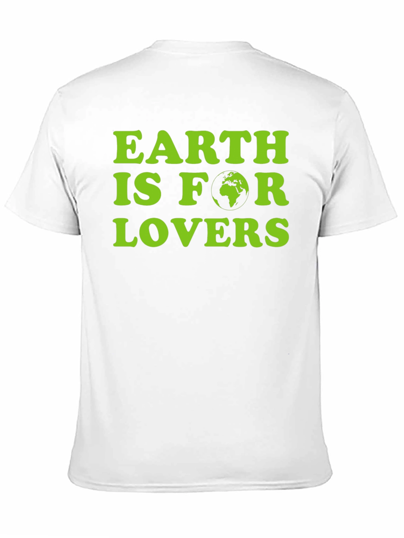 Earth Is For Lovers Graphic Tee - Black