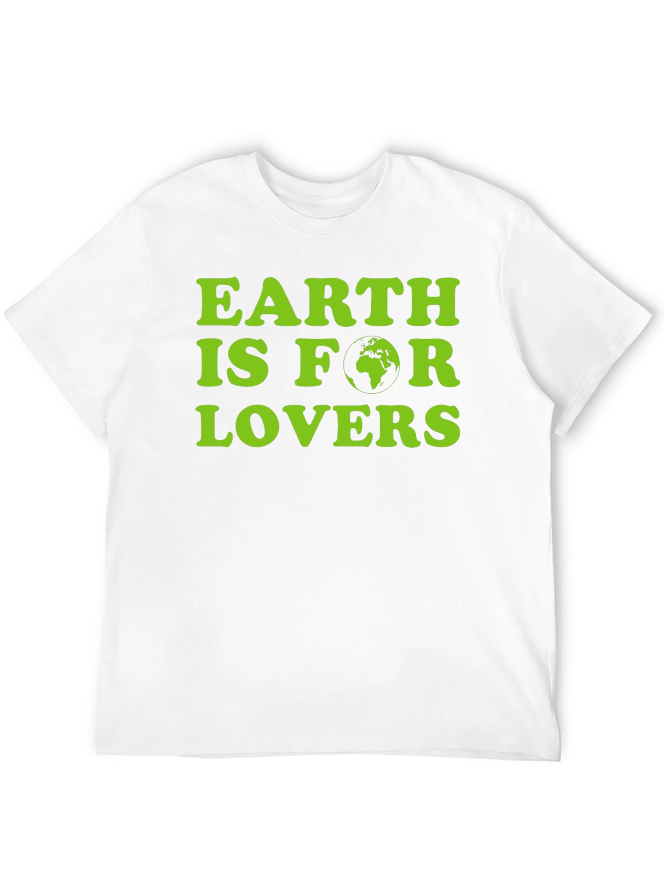 Earth Is For Lovers Graphic Tee - Black