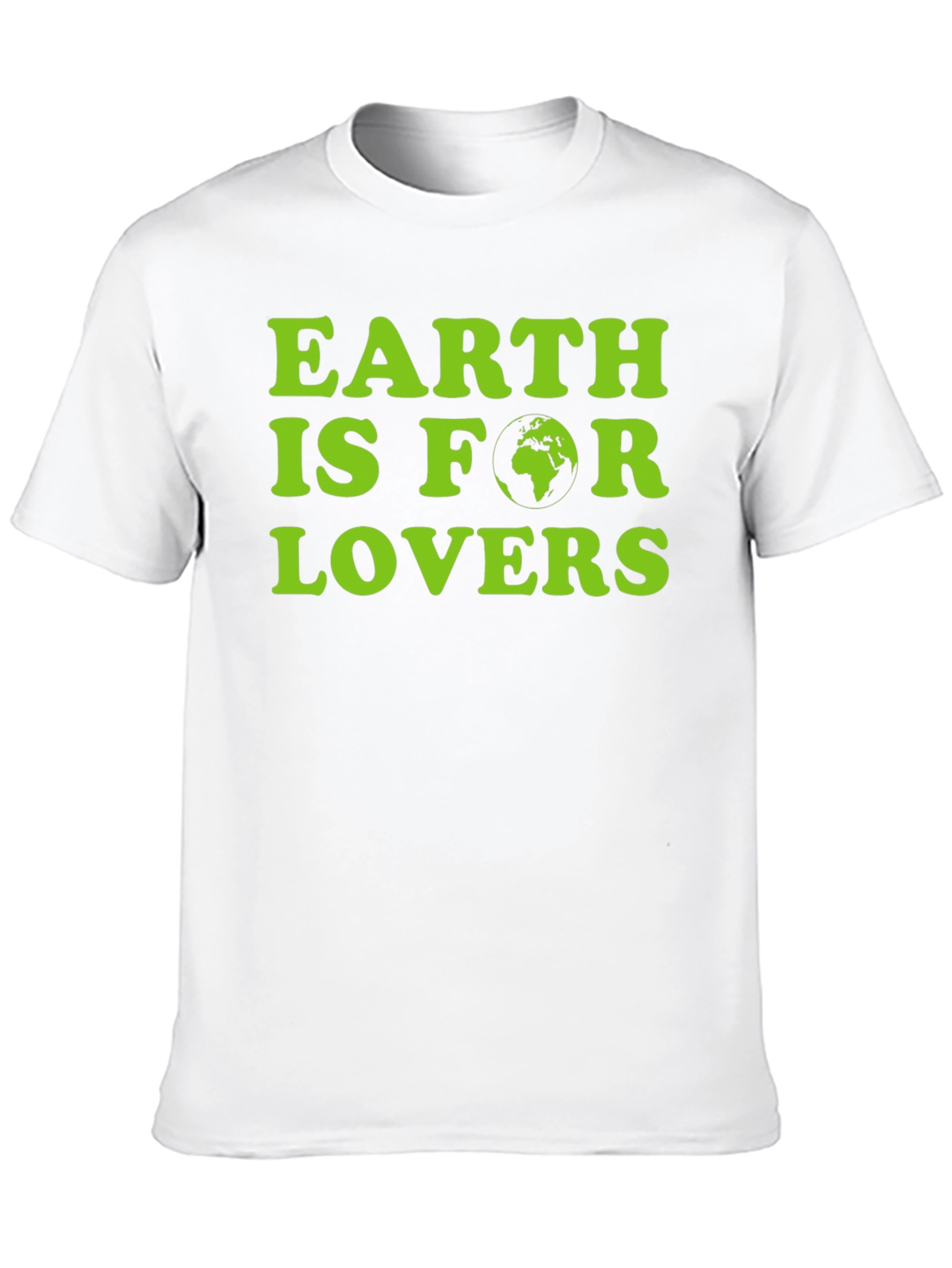 Earth Is For Lovers Graphic Tee - Black