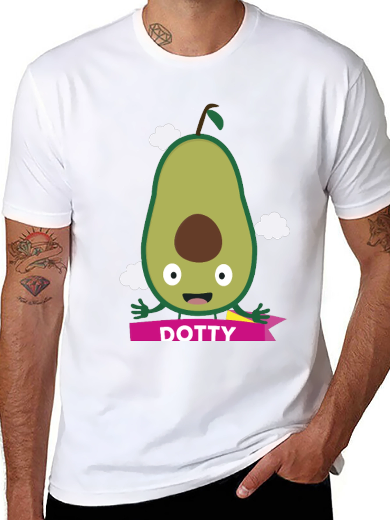 Cute Avocado Dotty T-Shirt