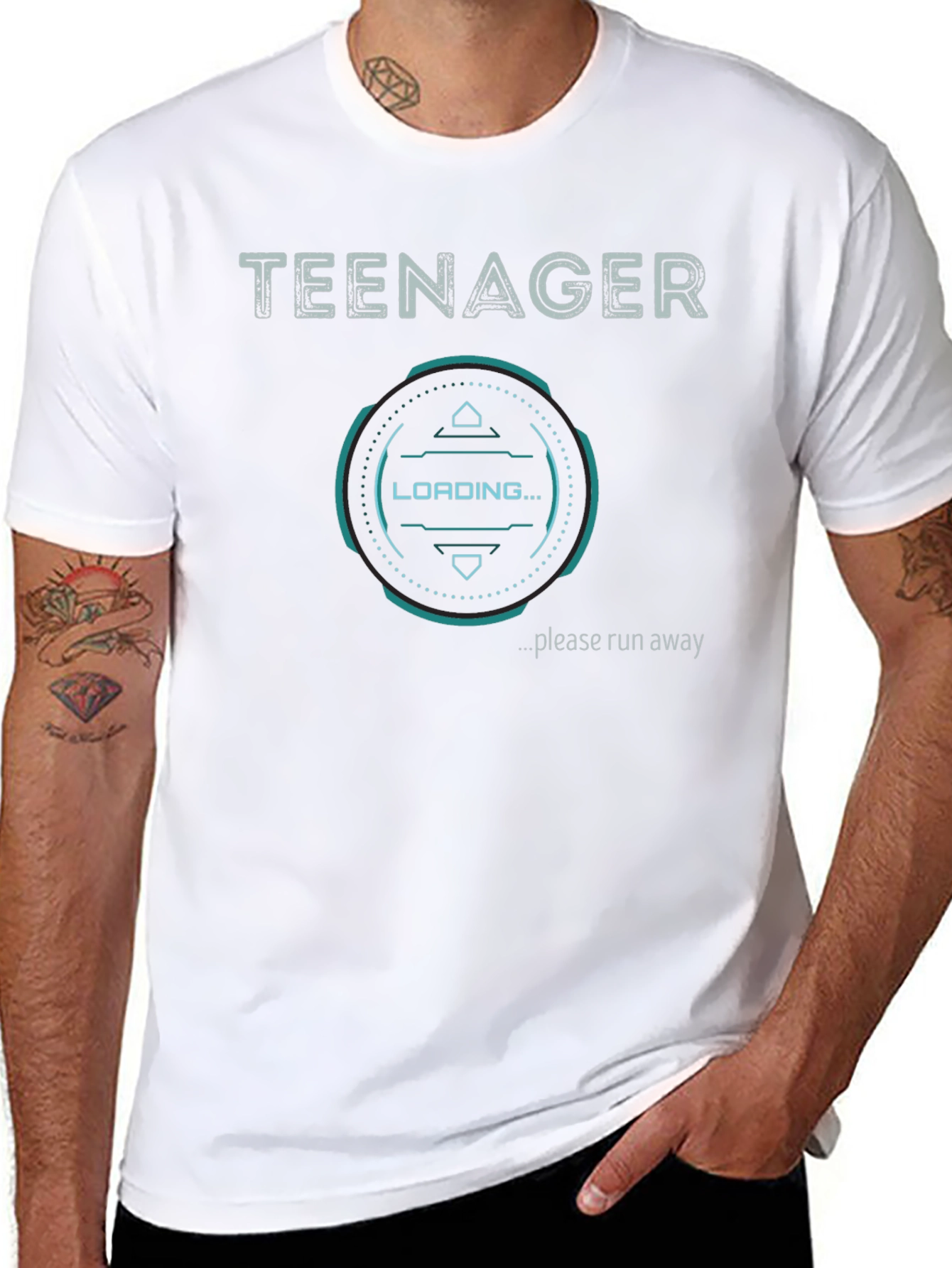 Teenager Loading T-Shirt - Funny Novelty Gift