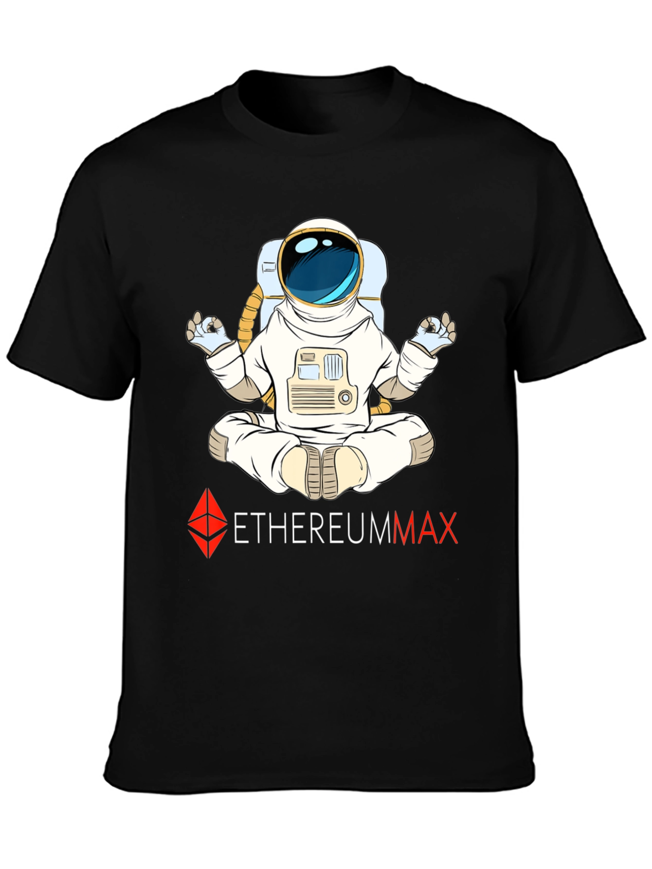 EthereumMax Astronaut T-Shirt - Crypto Style