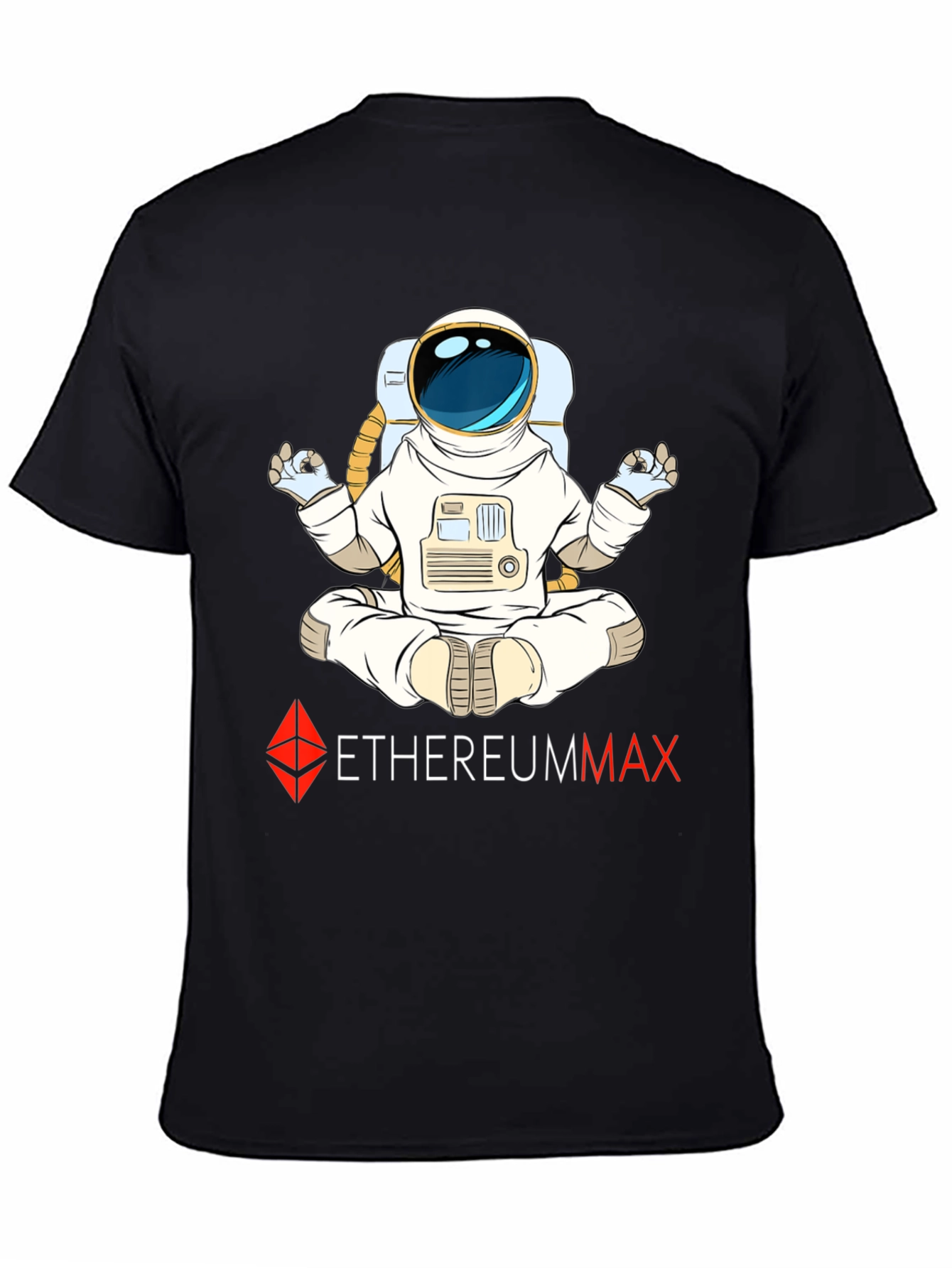 EthereumMax Astronaut T-Shirt - Crypto Style