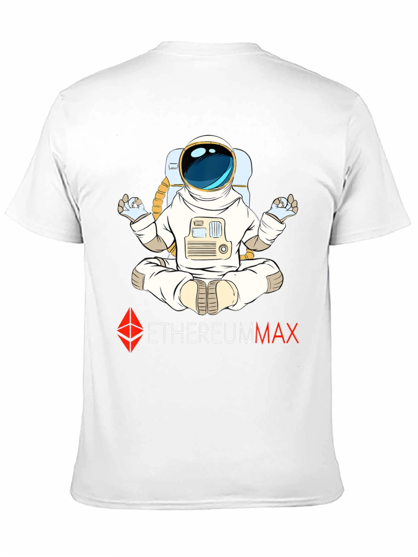 EthereumMax Astronaut T-Shirt - Crypto Style