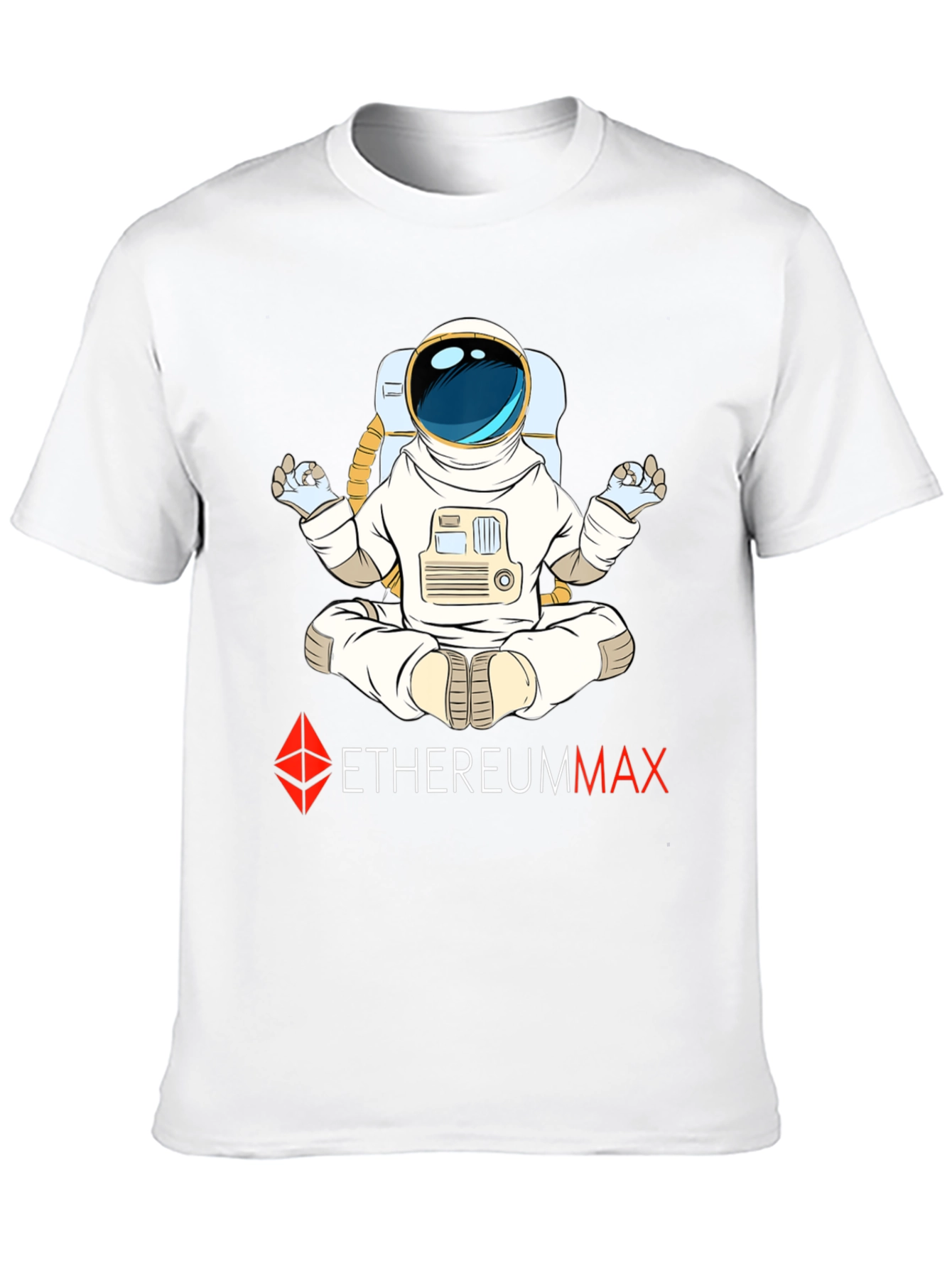 EthereumMax Astronaut T-Shirt - Crypto Style