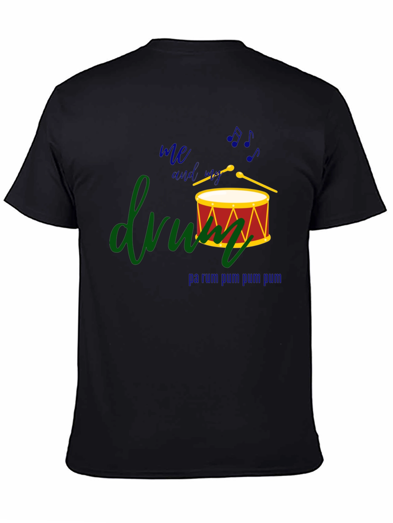 Musical Drum Tee - Me and My Drum T-Shirt