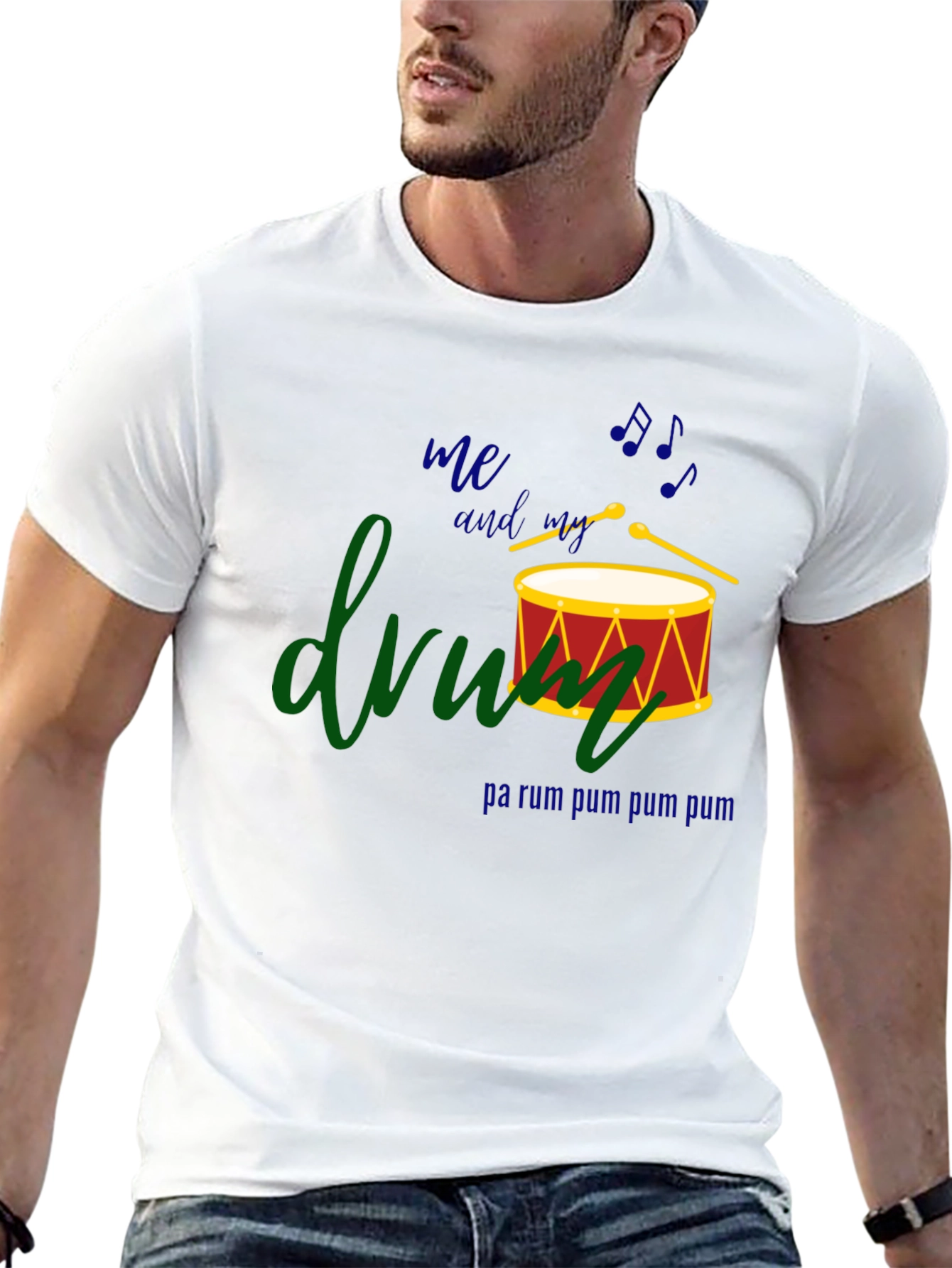 Musical Drum Tee - Me and My Drum T-Shirt