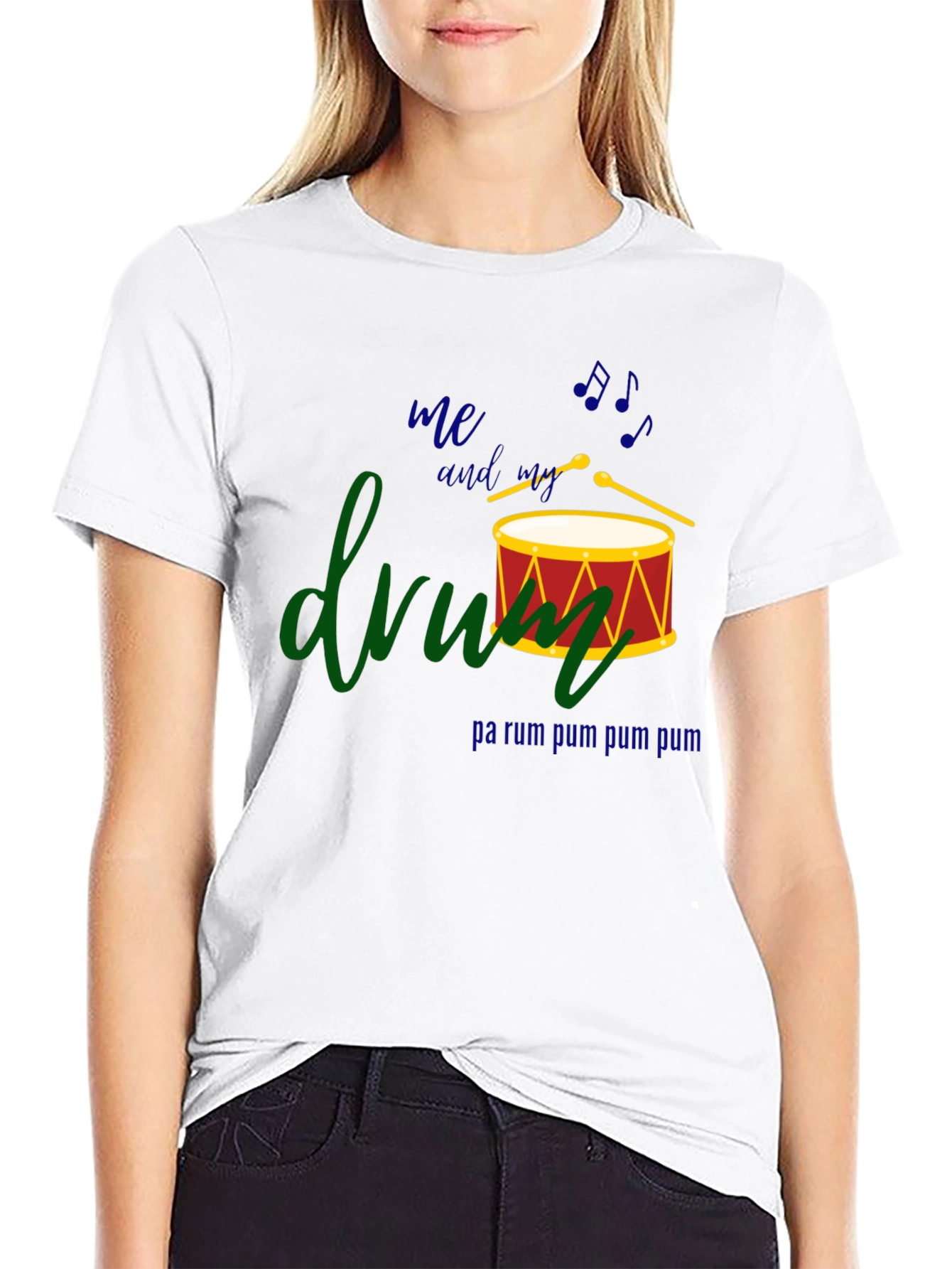 Musical Drum Tee - Me and My Drum T-Shirt