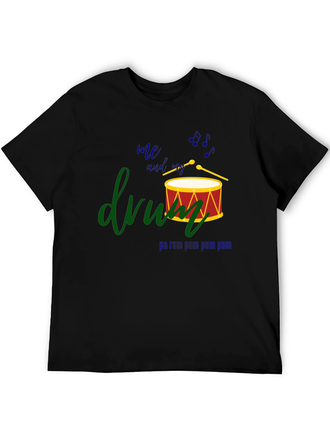 Musical Drum Tee - Me and My Drum T-Shirt