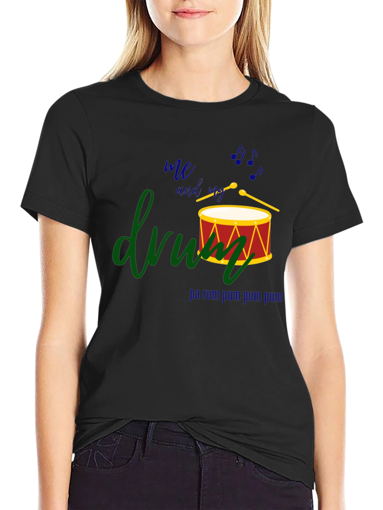 Musical Drum Tee - Me and My Drum T-Shirt