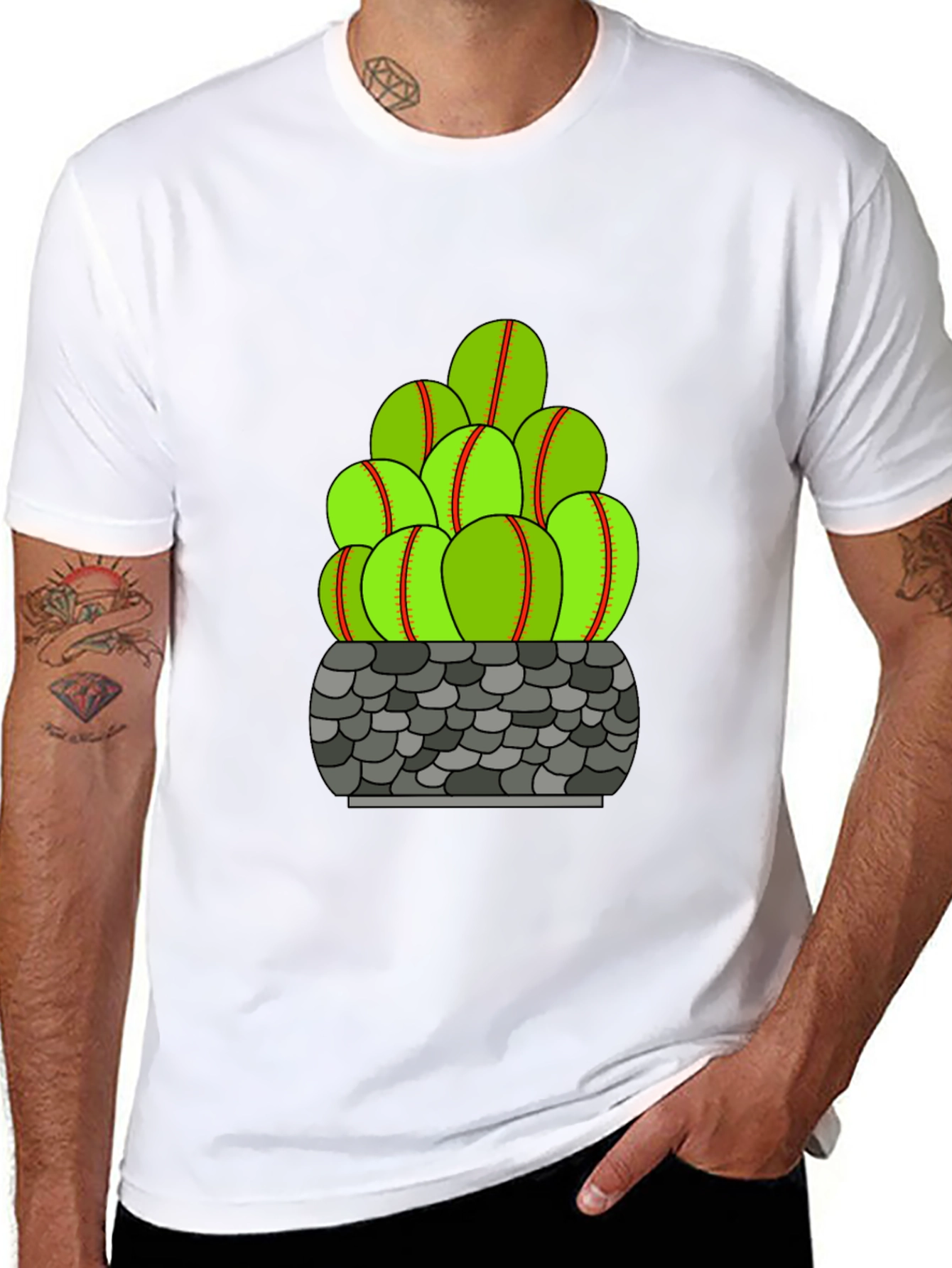 Cactus T-Shirt - Funny Plant Graphic Tee