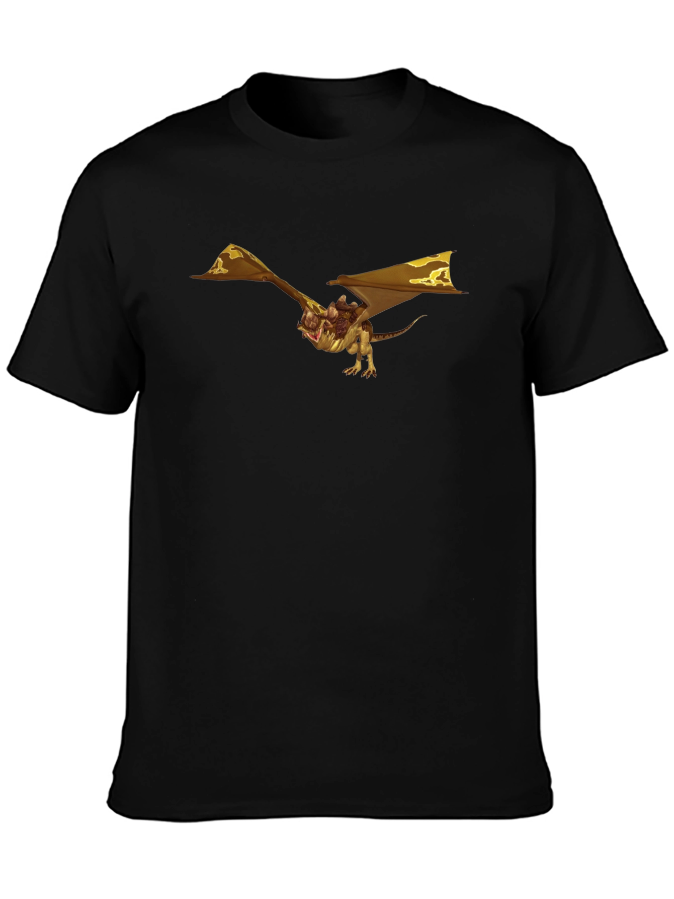 Dragon Rider Graphic Black T-Shirt