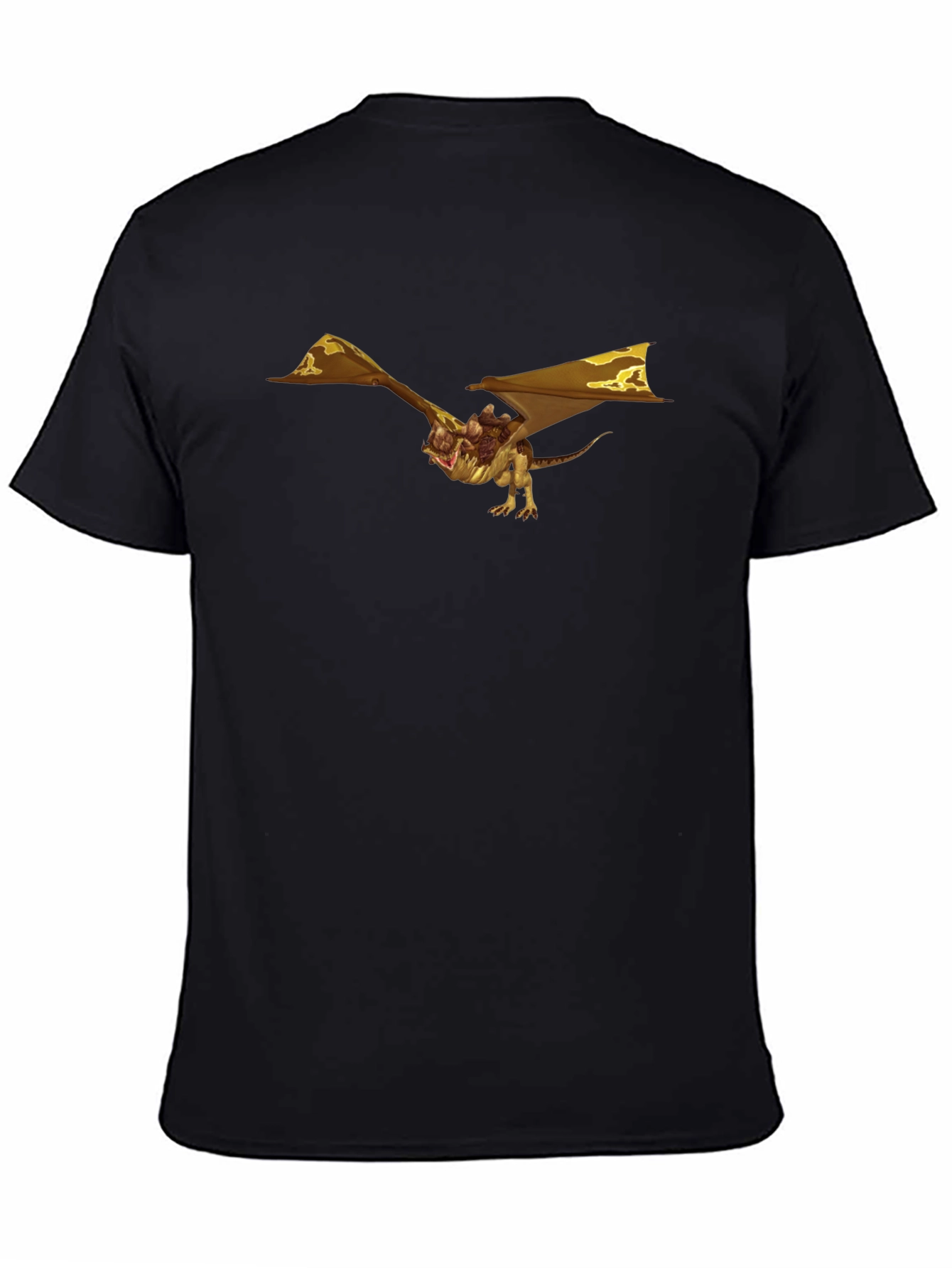 Dragon Rider Graphic Black T-Shirt