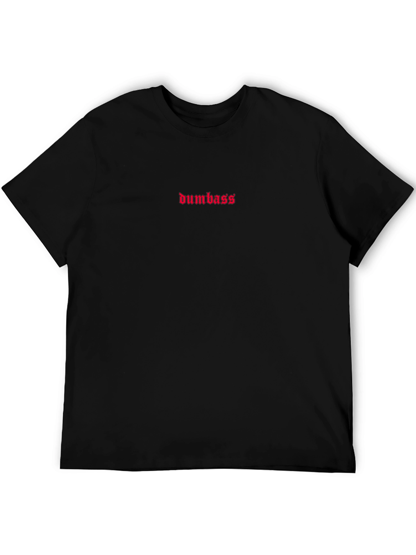 Dumbass Graphic Tee - Black
