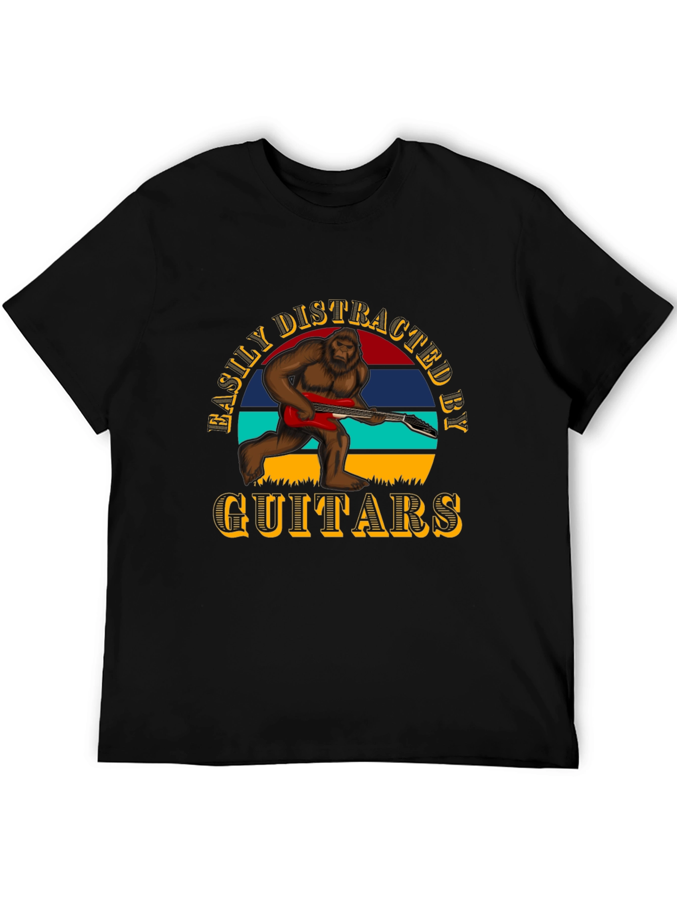 Easily Distracted By Guitars T-Shirt