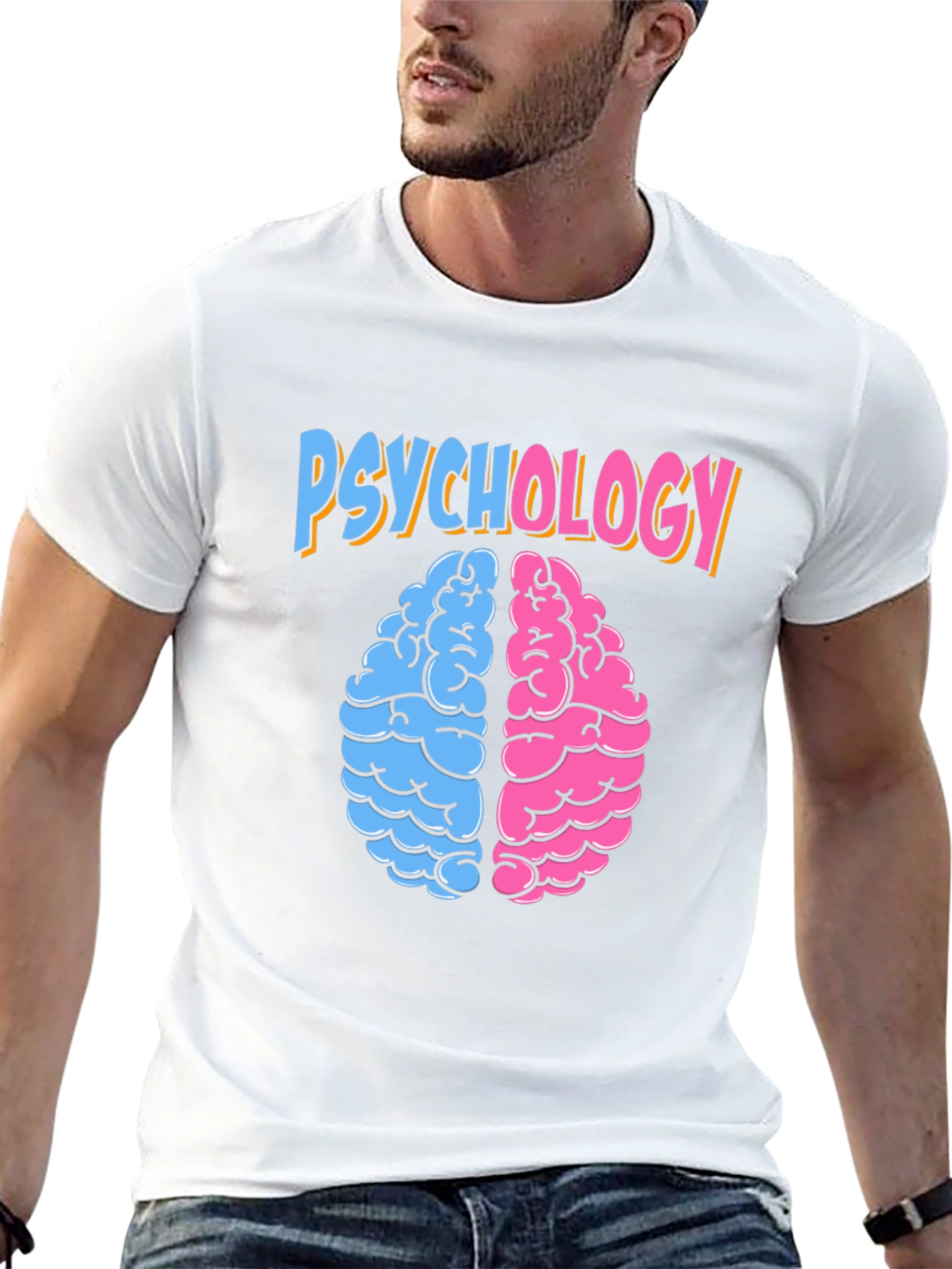 Psychology Brain T-Shirt