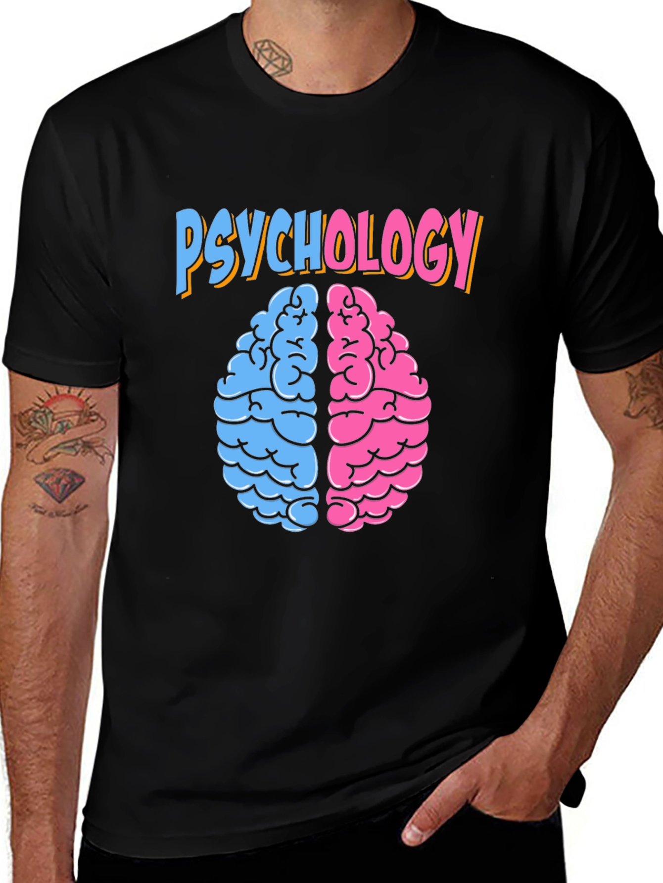 Psychology Brain T-Shirt