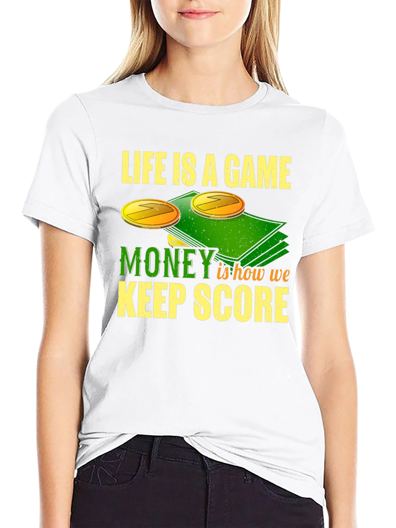 Life Is A Game Mens T-Shirt
