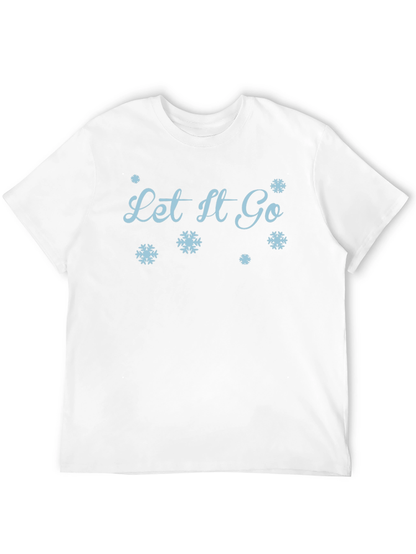 Let It Go Snowflake Graphic Tee
