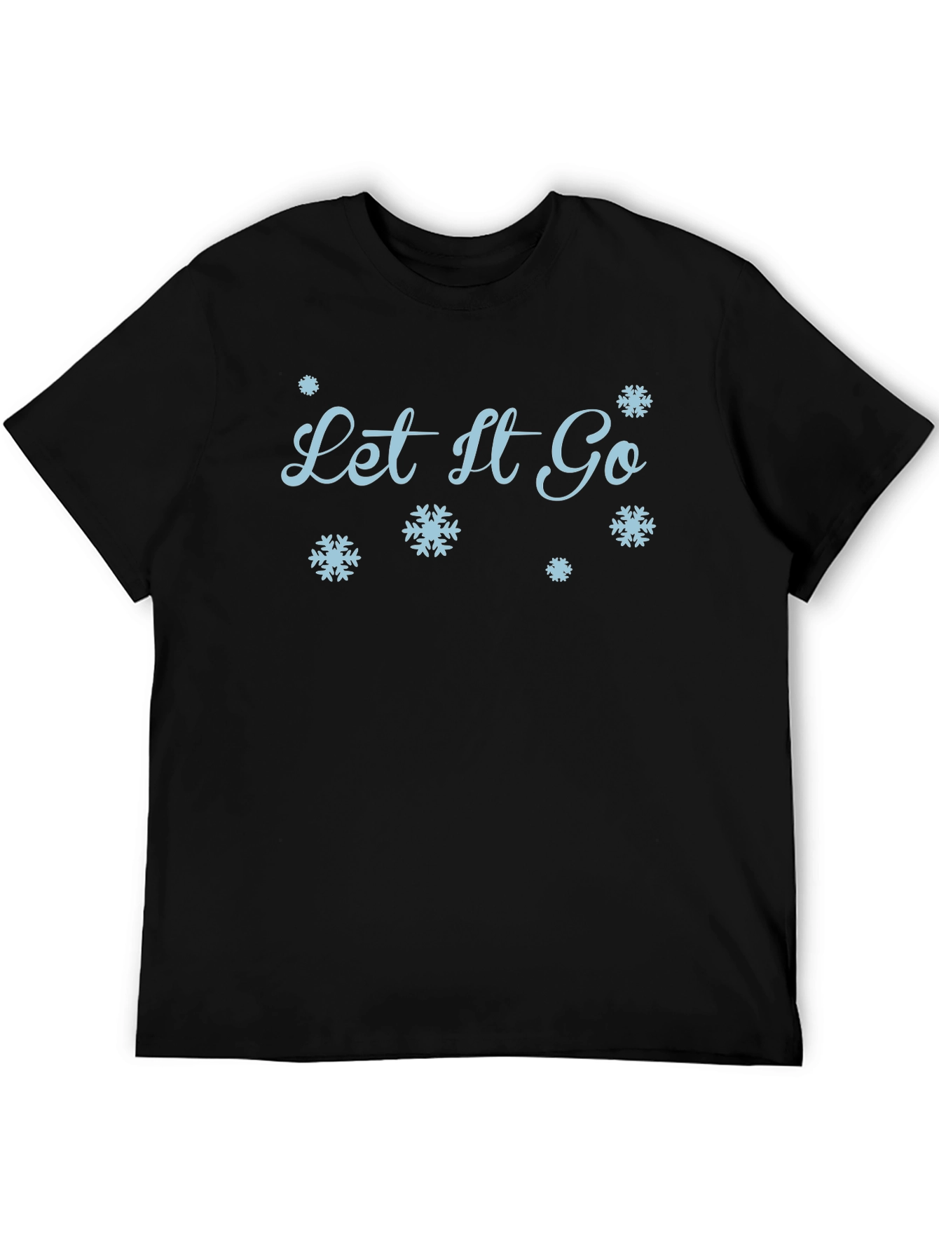Let It Go Snowflake Graphic Tee