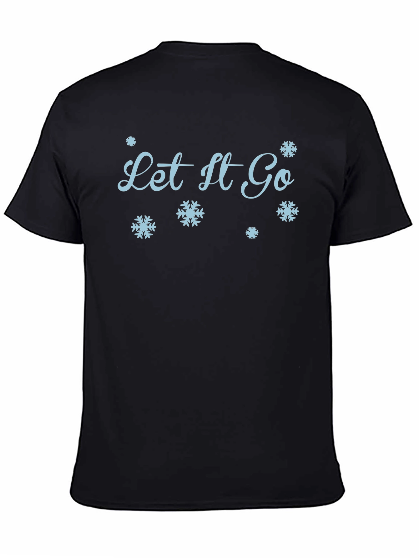 Let It Go Snowflake Graphic Tee