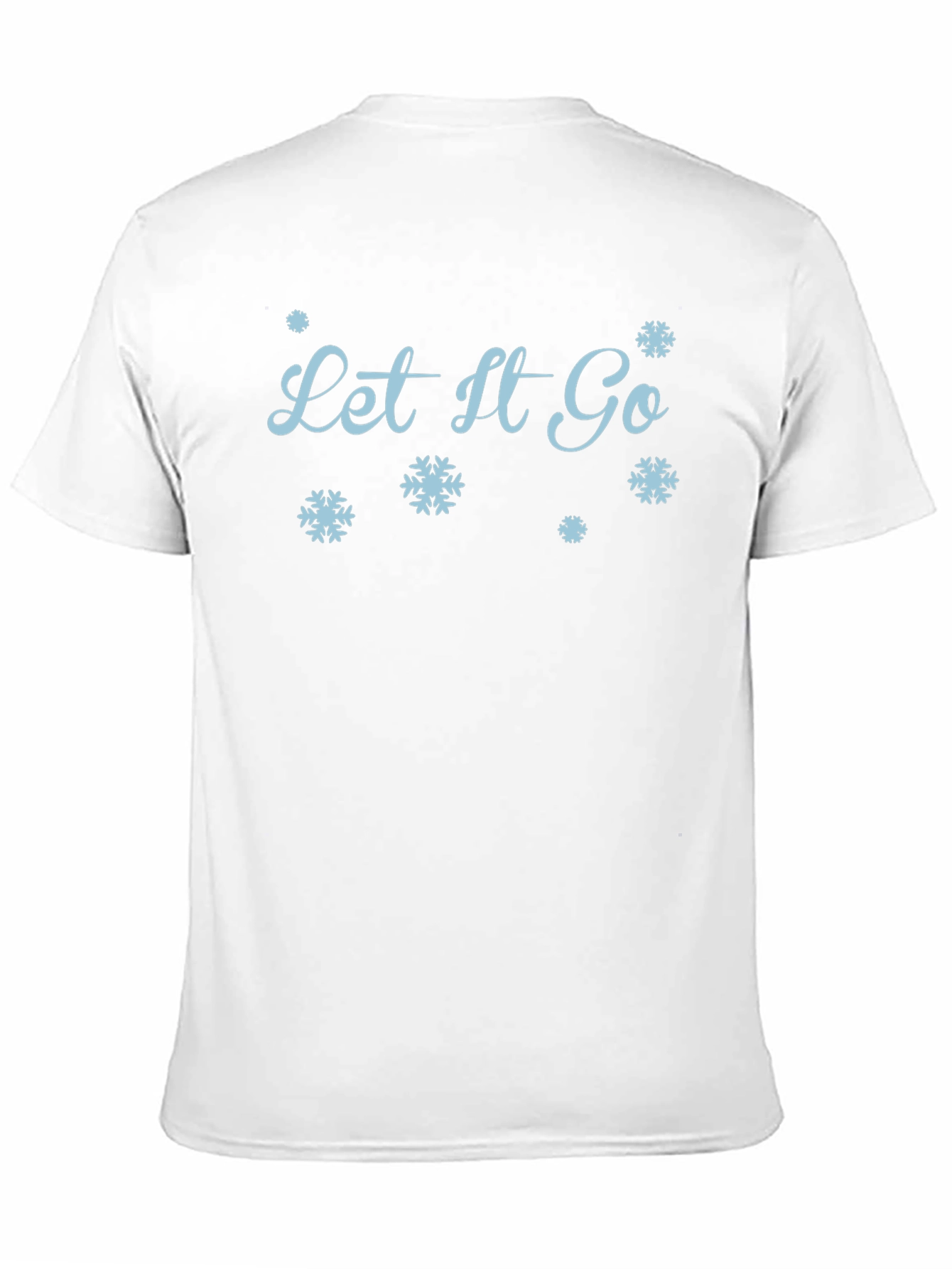 Let It Go Snowflake Graphic Tee