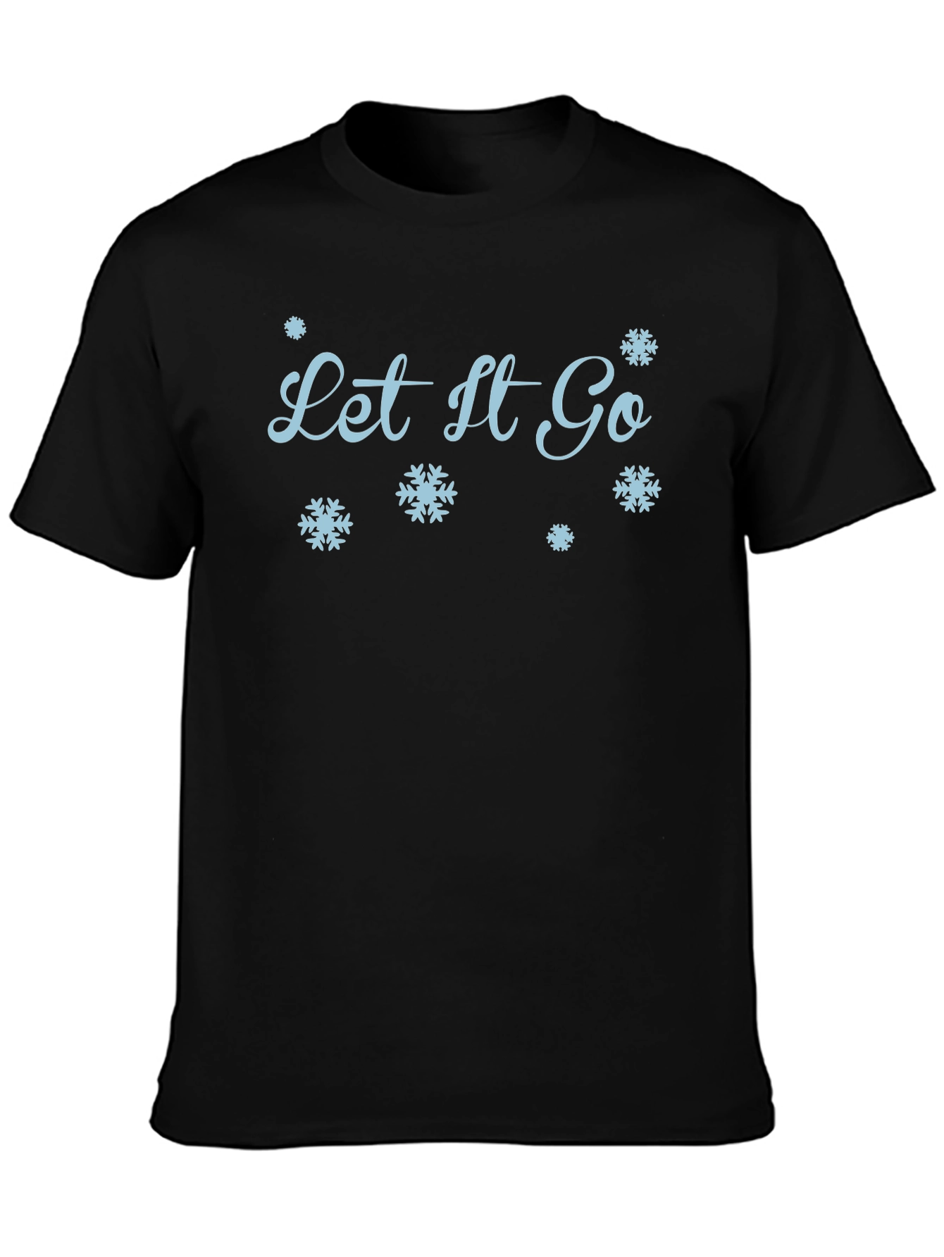 Let It Go Snowflake Graphic Tee