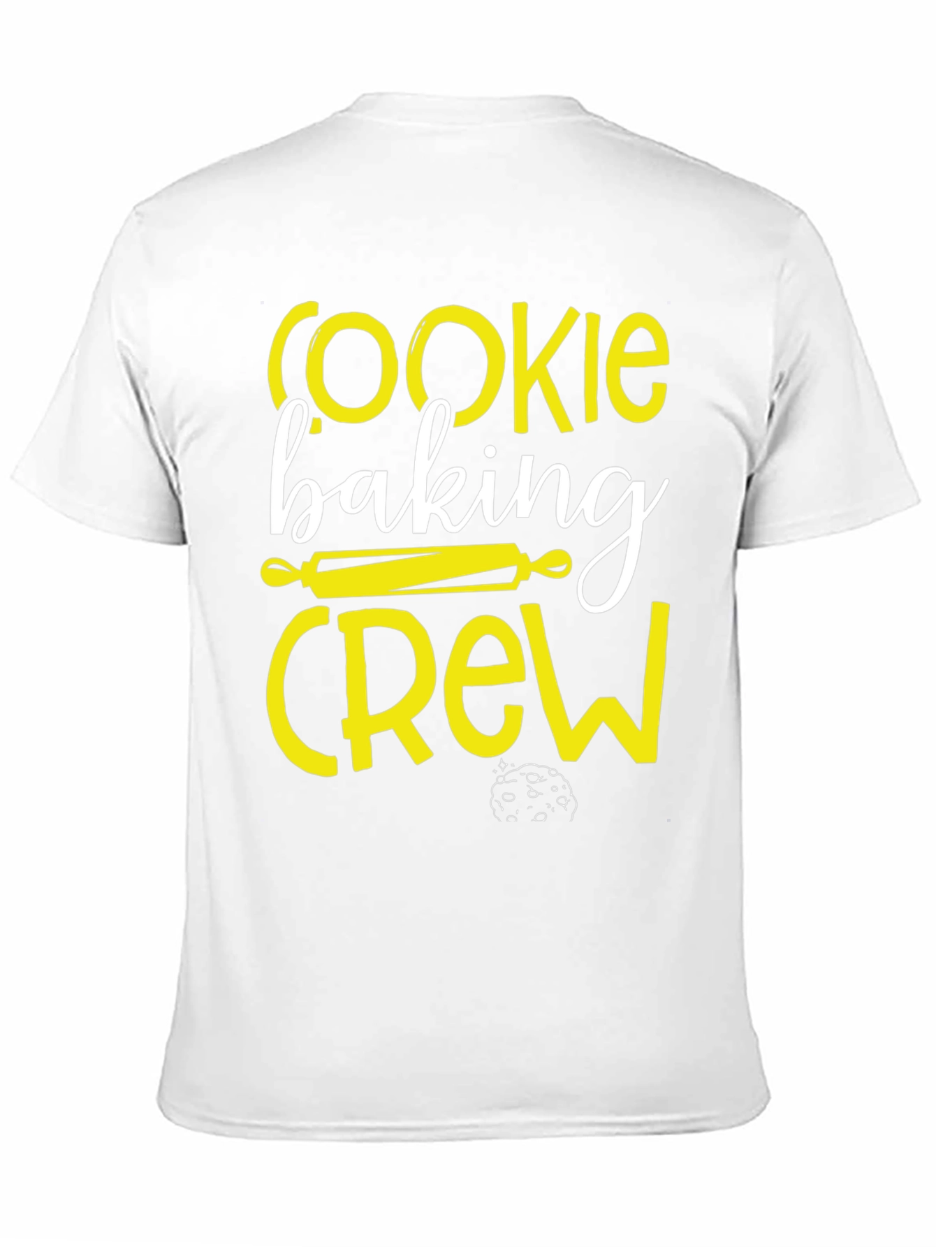 Cookie Baking Crew Black Graphic T-Shirt