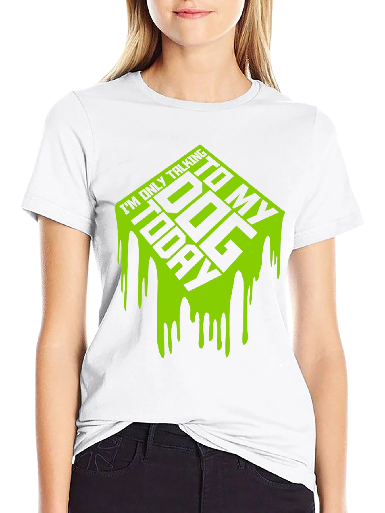 Im Only Talking to My Dog Today Graphic Tee