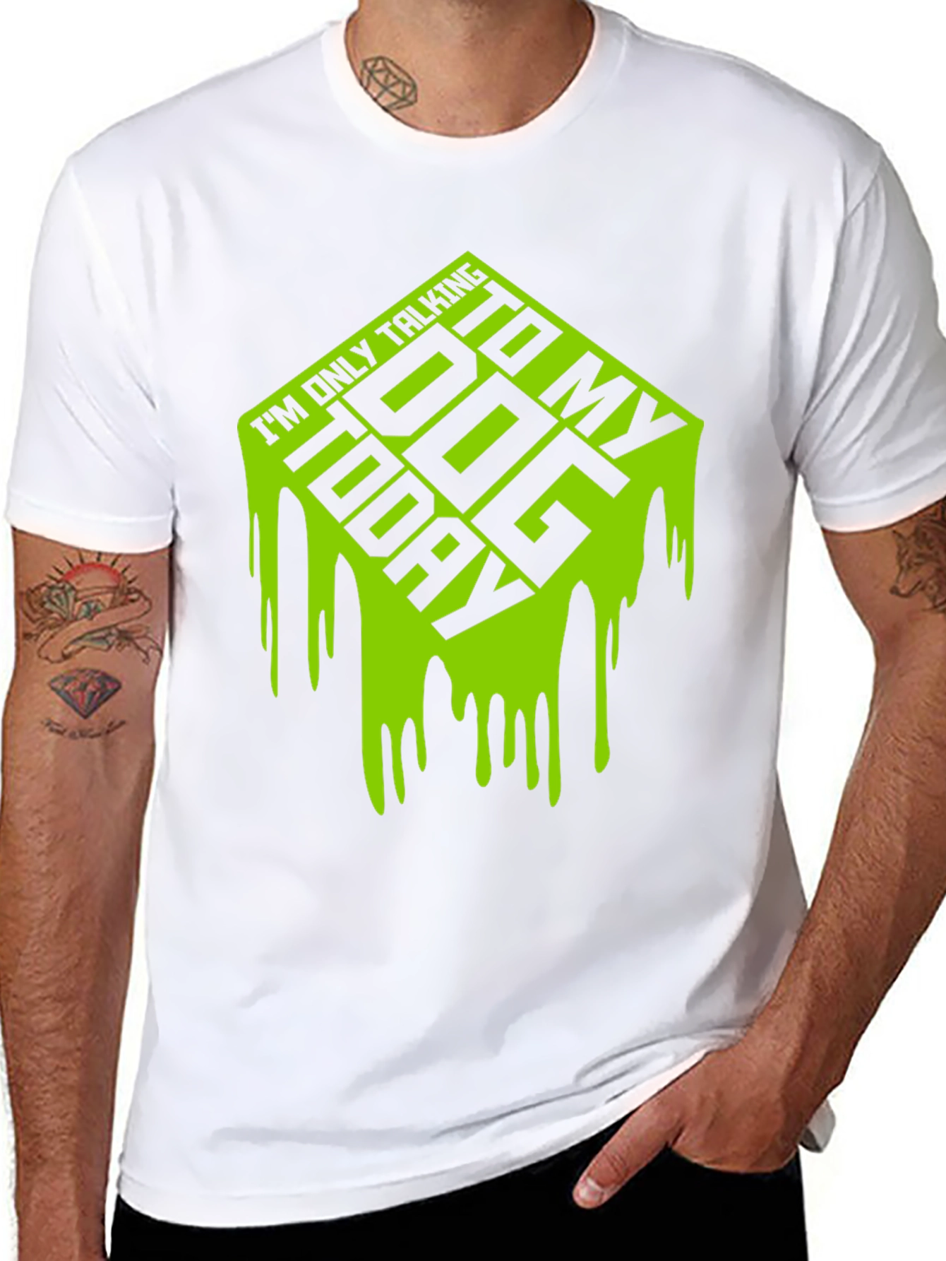 Im Only Talking to My Dog Today Graphic Tee