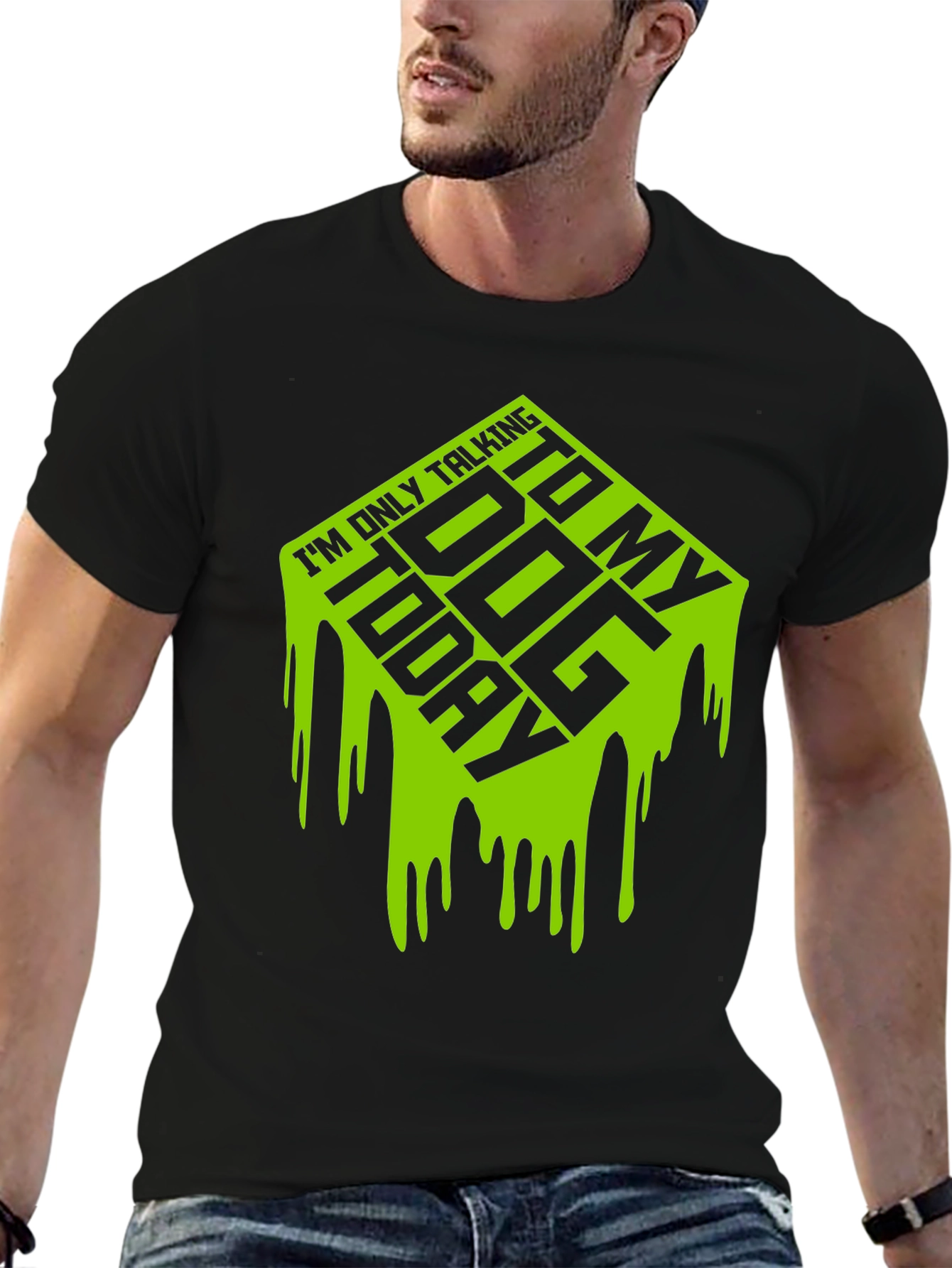 Im Only Talking to My Dog Today Graphic Tee
