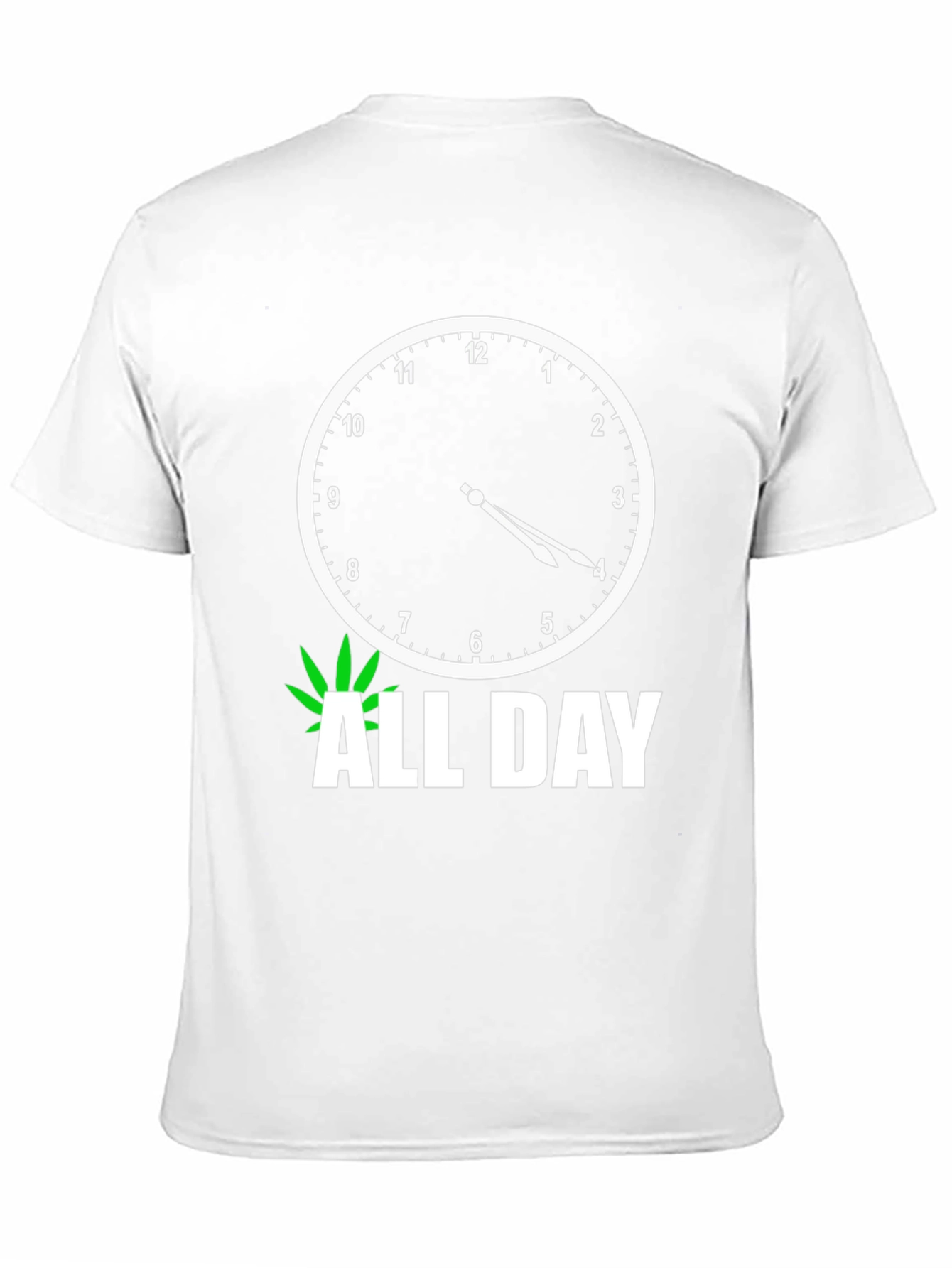420 All Day Black Graphic Tee