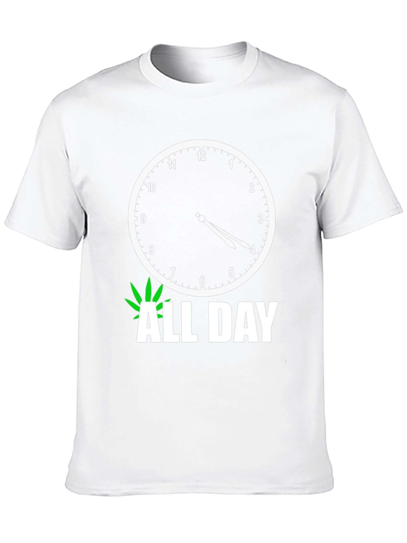 420 All Day Black Graphic Tee