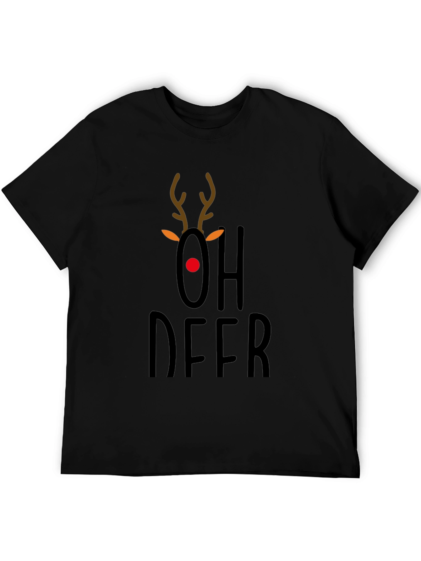 Oh Deer Reindeer Graphic T-Shirt