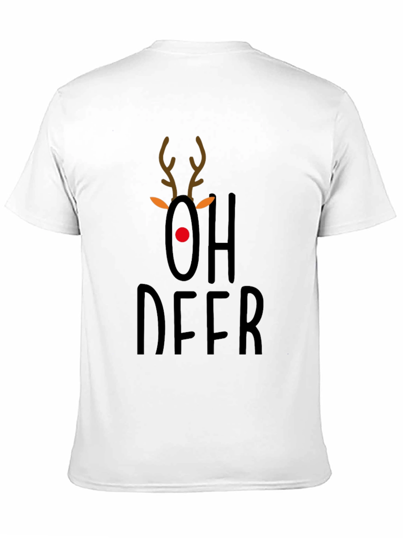Oh Deer Reindeer Graphic T-Shirt