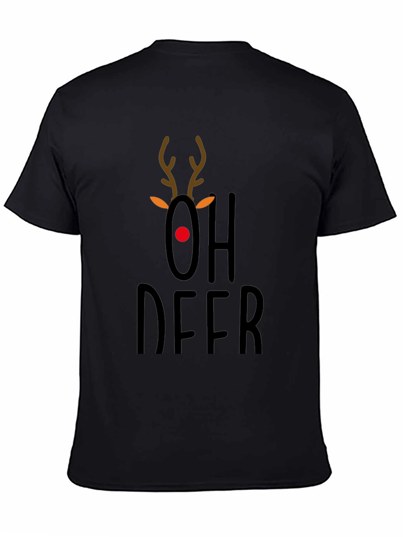 Oh Deer Reindeer Graphic T-Shirt