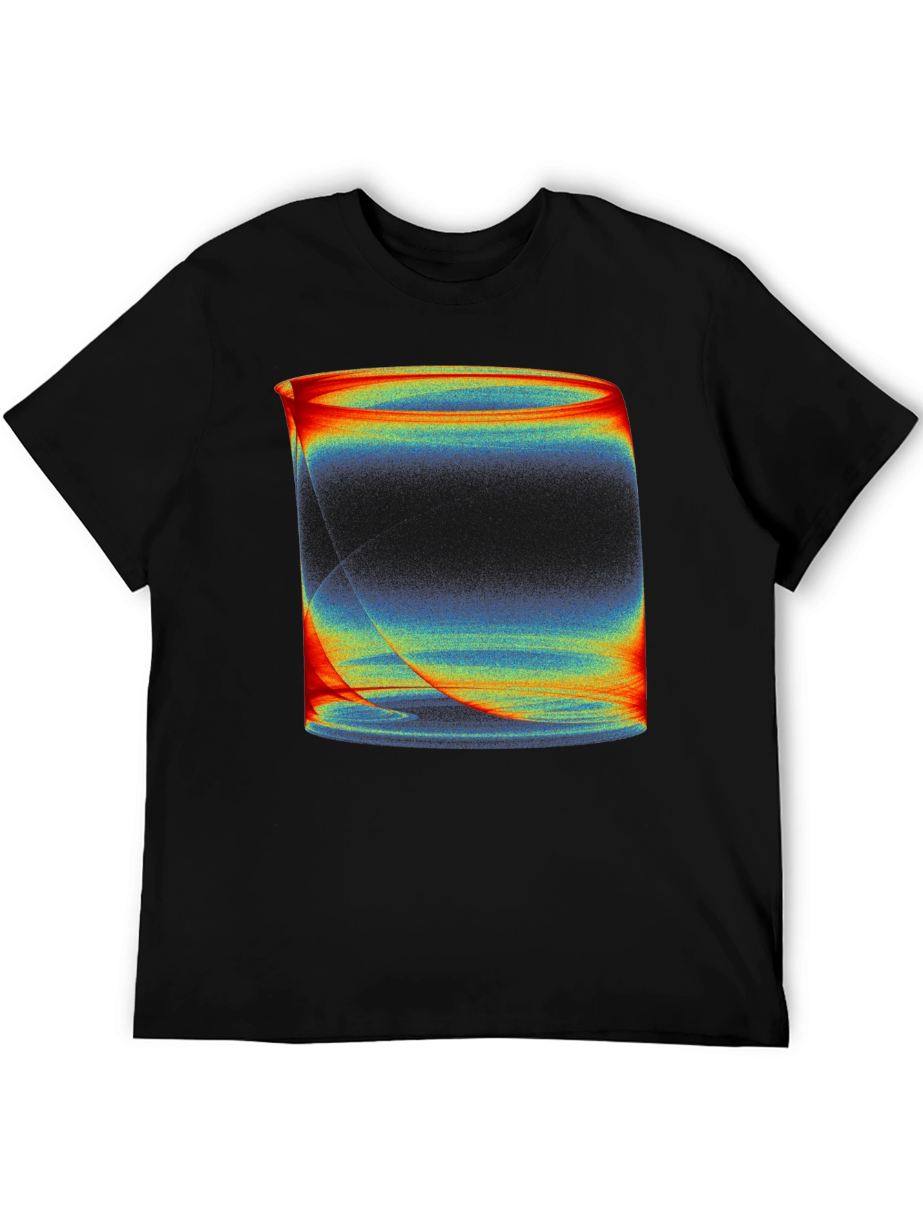 Abstract Art Black T-Shirt - Modern Graphic Tee