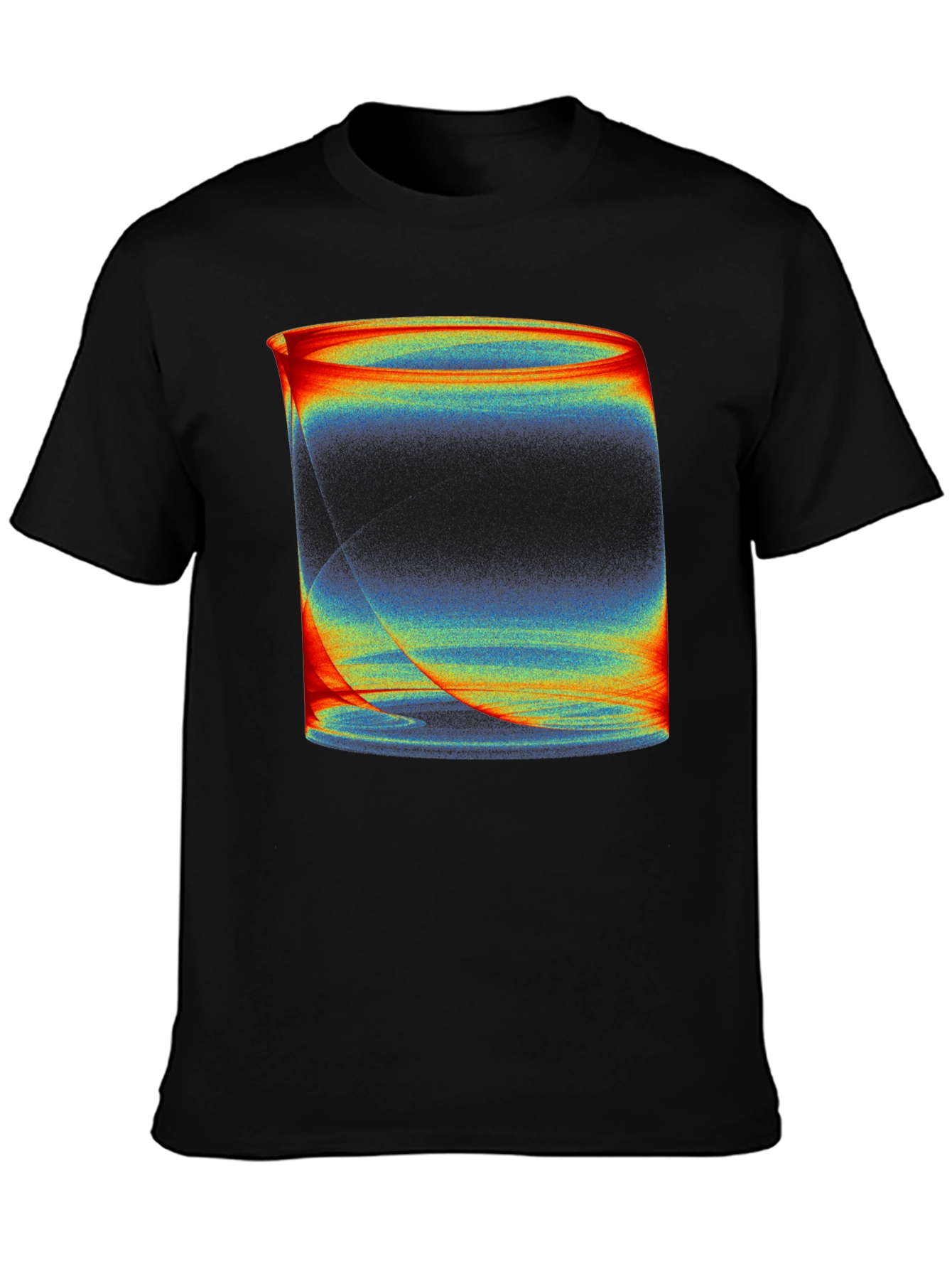 Abstract Art Black T-Shirt - Modern Graphic Tee