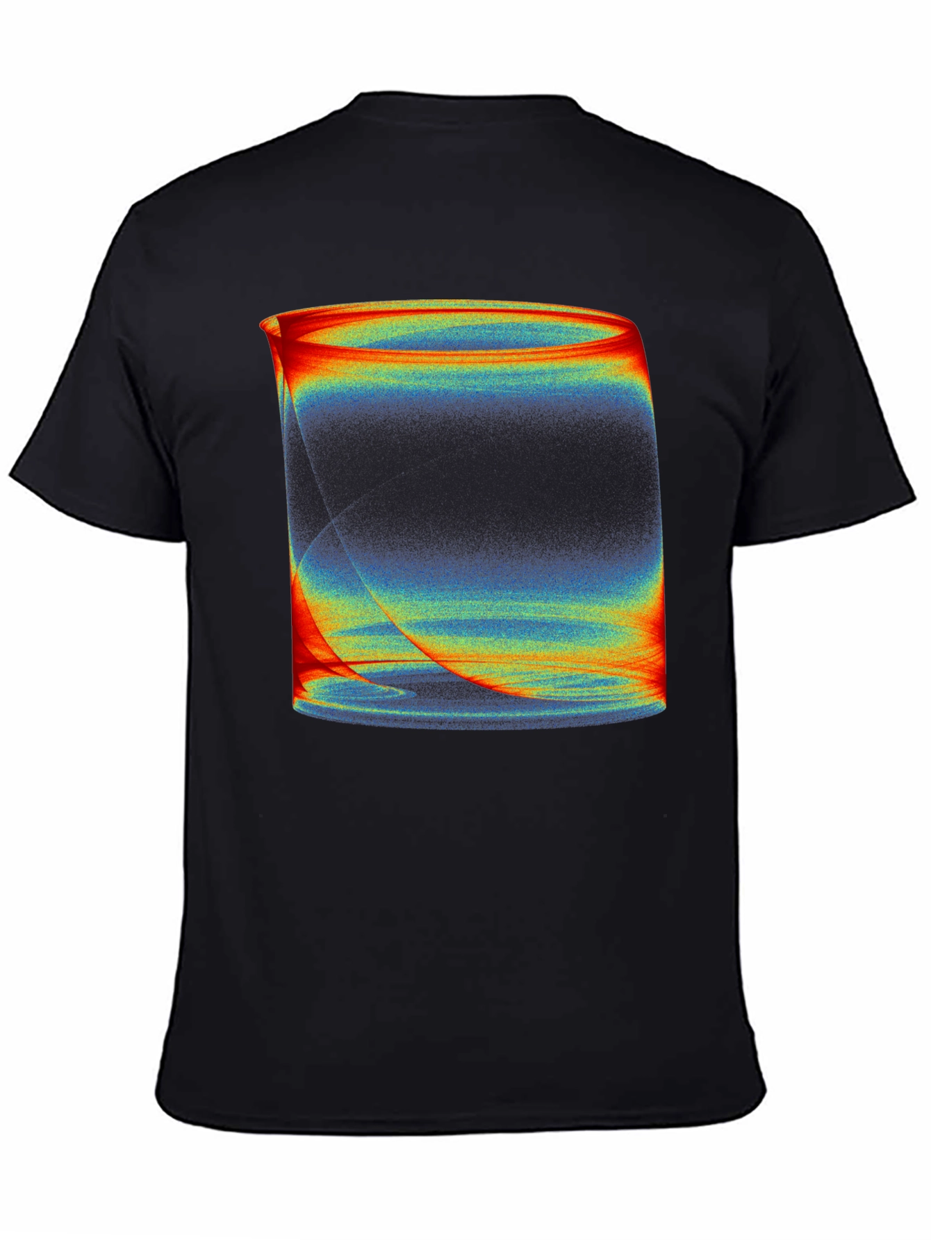 Abstract Art Black T-Shirt - Modern Graphic Tee