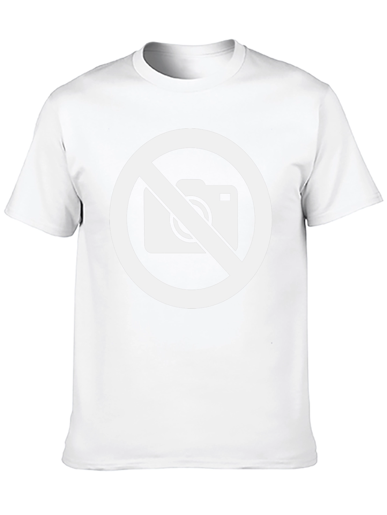 No Photography Black T-Shirt - Protest & Style