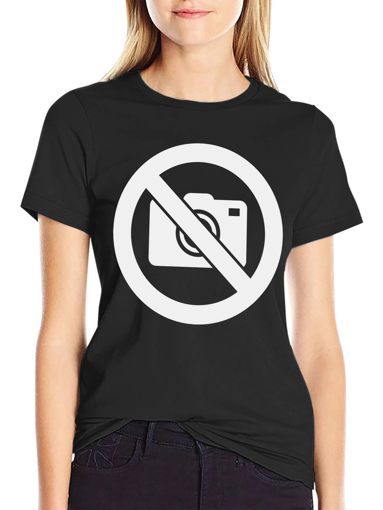 No Photography Black T-Shirt - Protest & Style