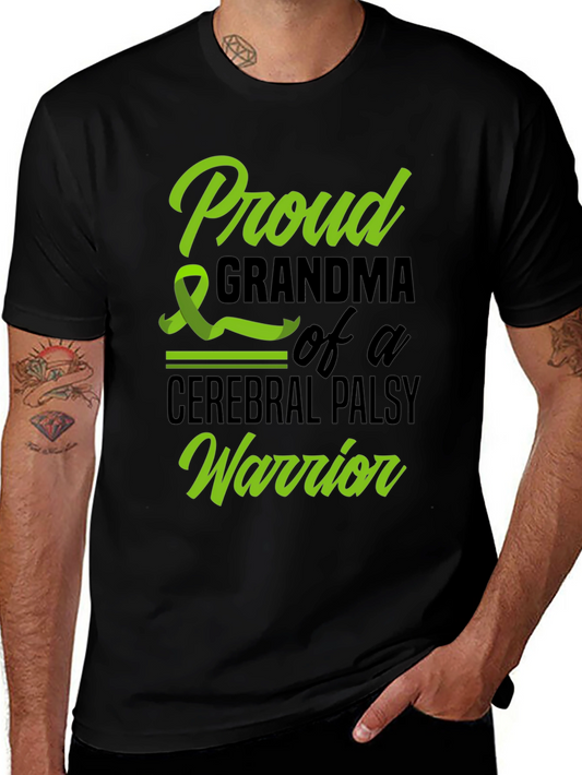 Proud Grandma Cerebral Palsy Warrior T-Shirt