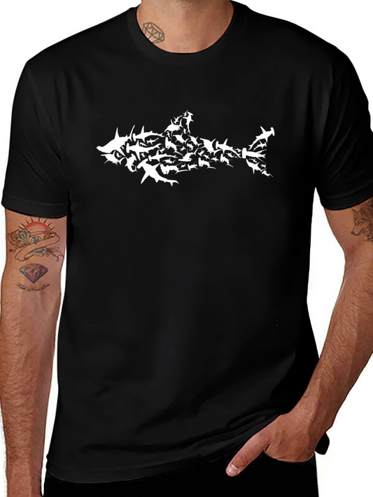 Shark Attack T-Shirt - Marine Life Graphic Tee